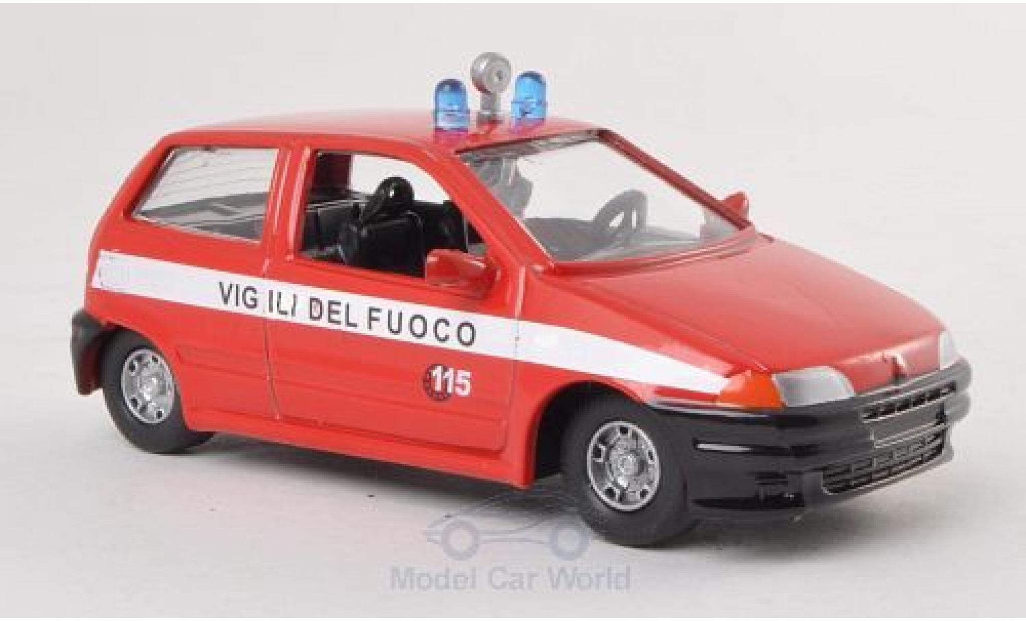 Fiat Punto 1/43 SpecialC Vigili del Fuoco 1995 Fire brigade (I) ohne Vitrine ohne Vitrine diecast model cars