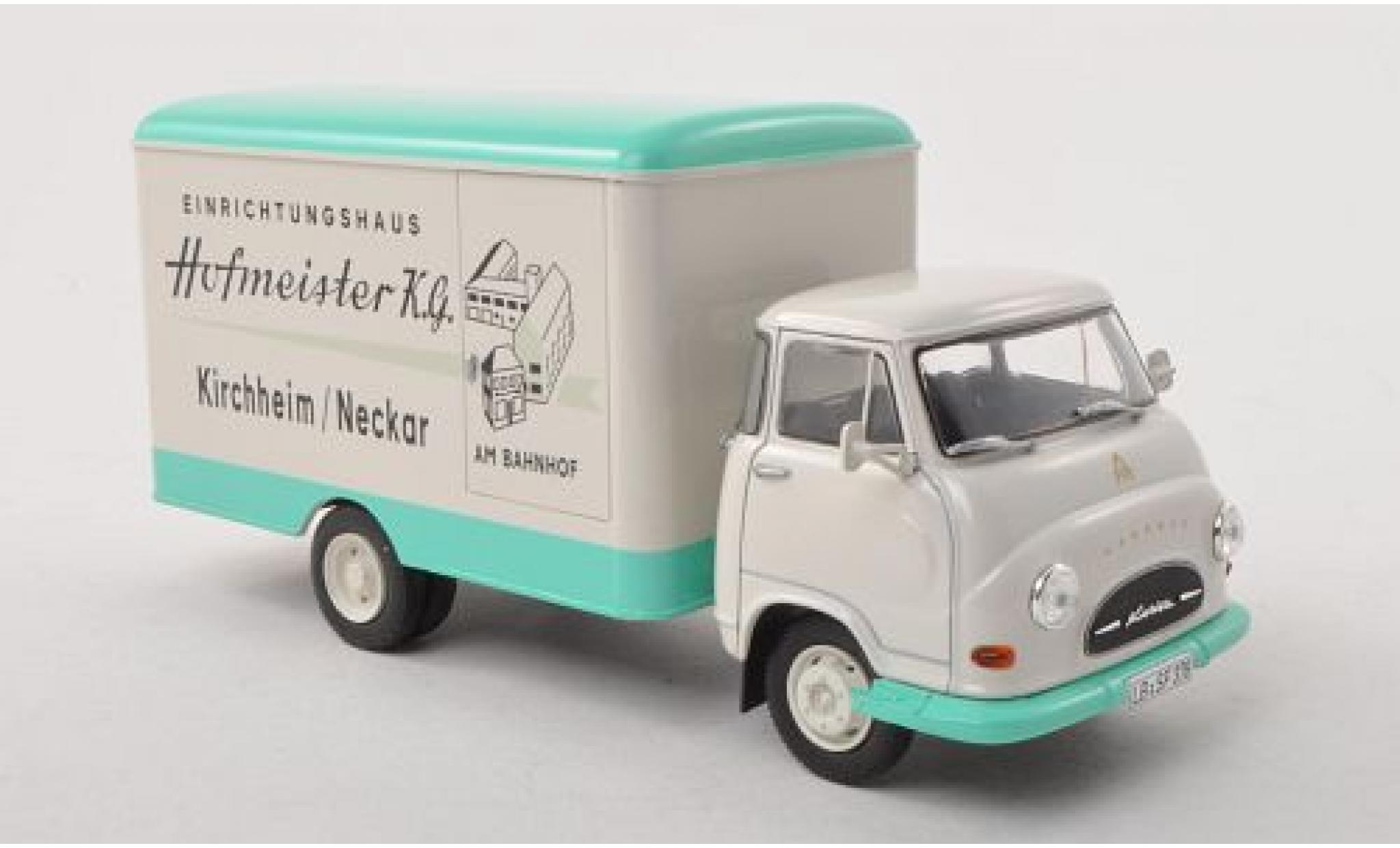 Hanomag Kurier 1/43 SpecialC Kasten Einrichtungshaus Hofmeister 1960 sans Vitrine diecast model cars