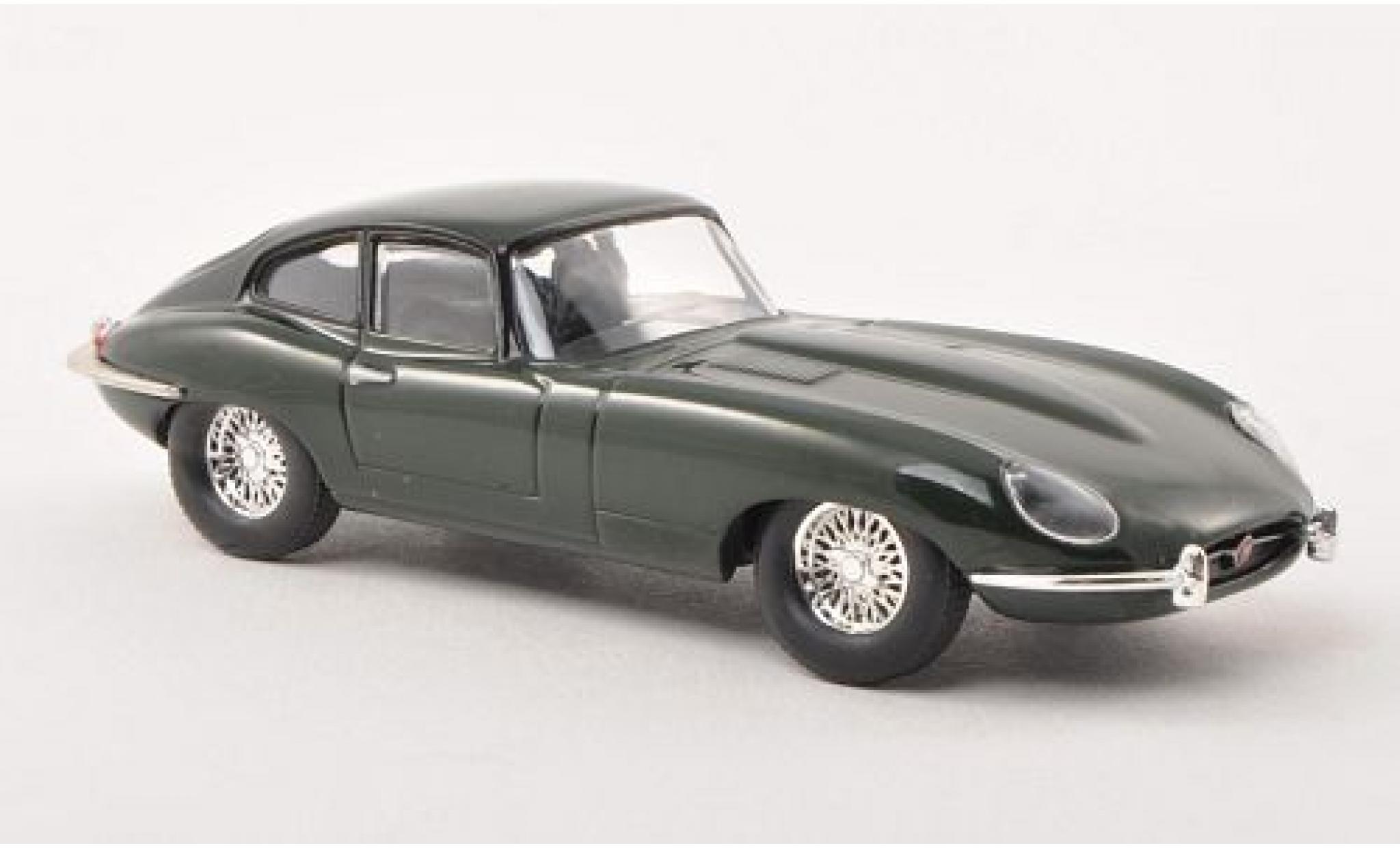Jaguar E-Type 1/43 SpecialC Series 1 green RHD 1962 sans Vitrine diecast model cars