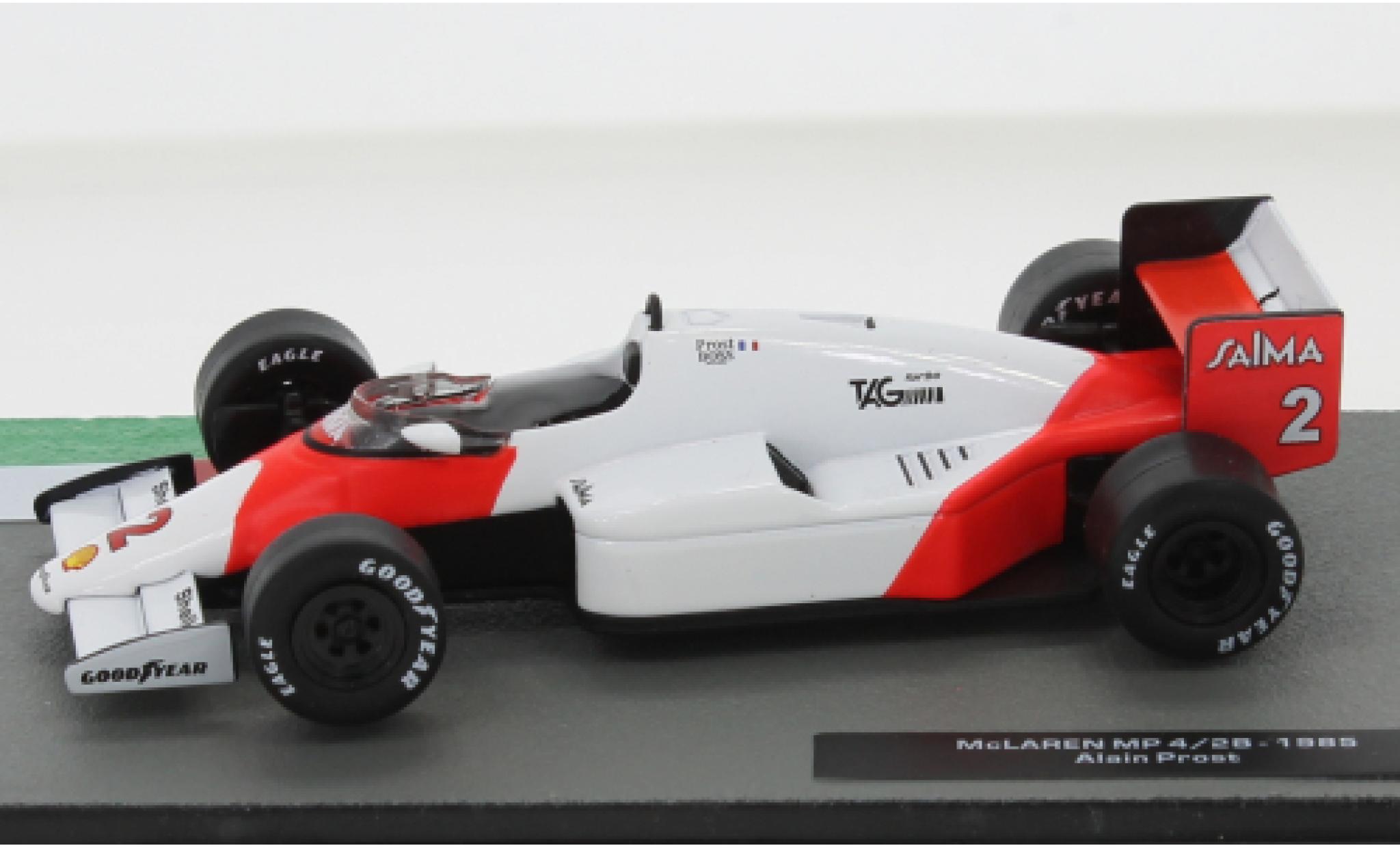 McLaren MP4-12C 1/43 SpecialC MP4/2 No.8 formule 1 1985 diecast model cars