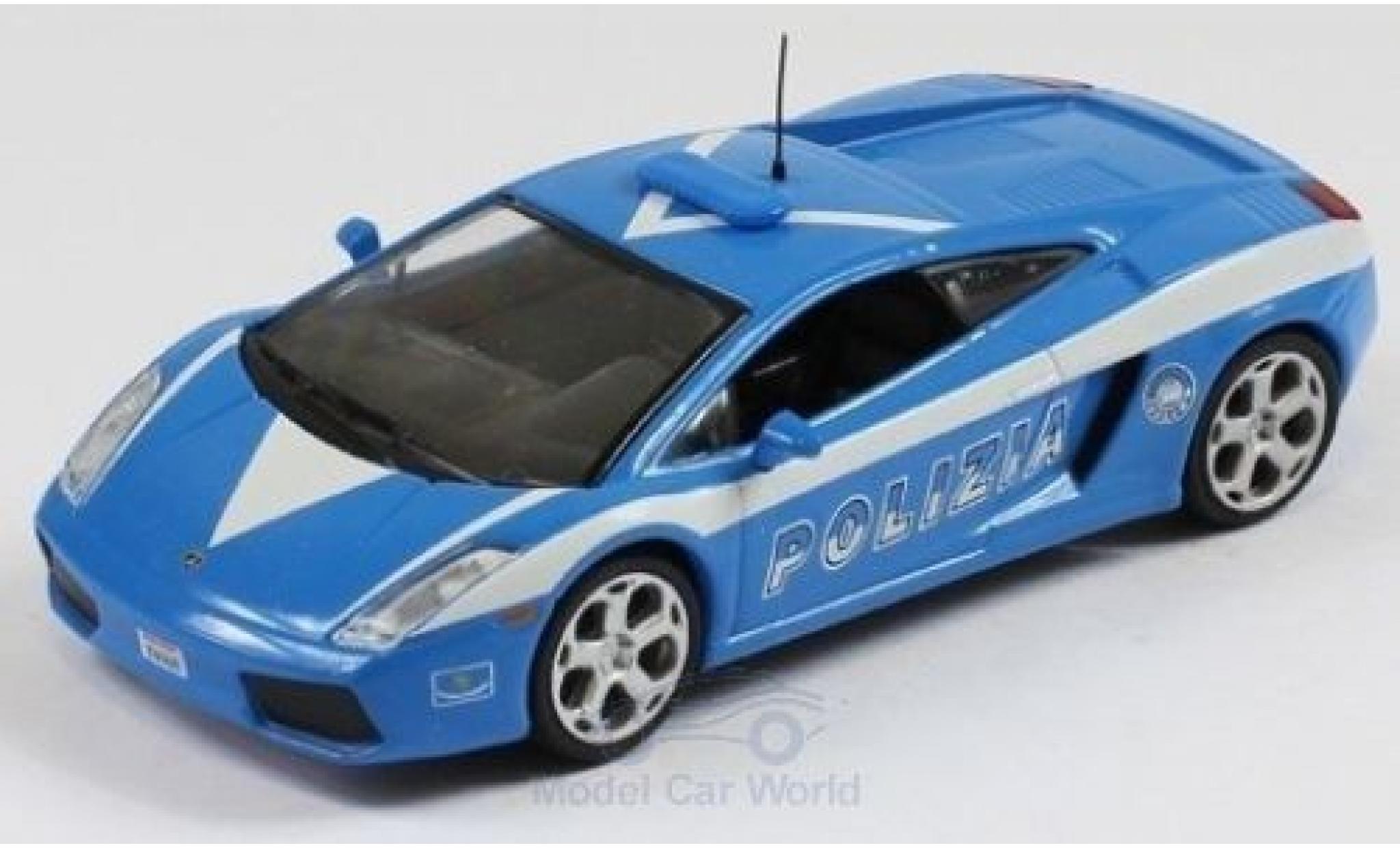 Lamborghini Gallardo 1/43 SpecialC Polizia ohne Vitrine diecast model cars