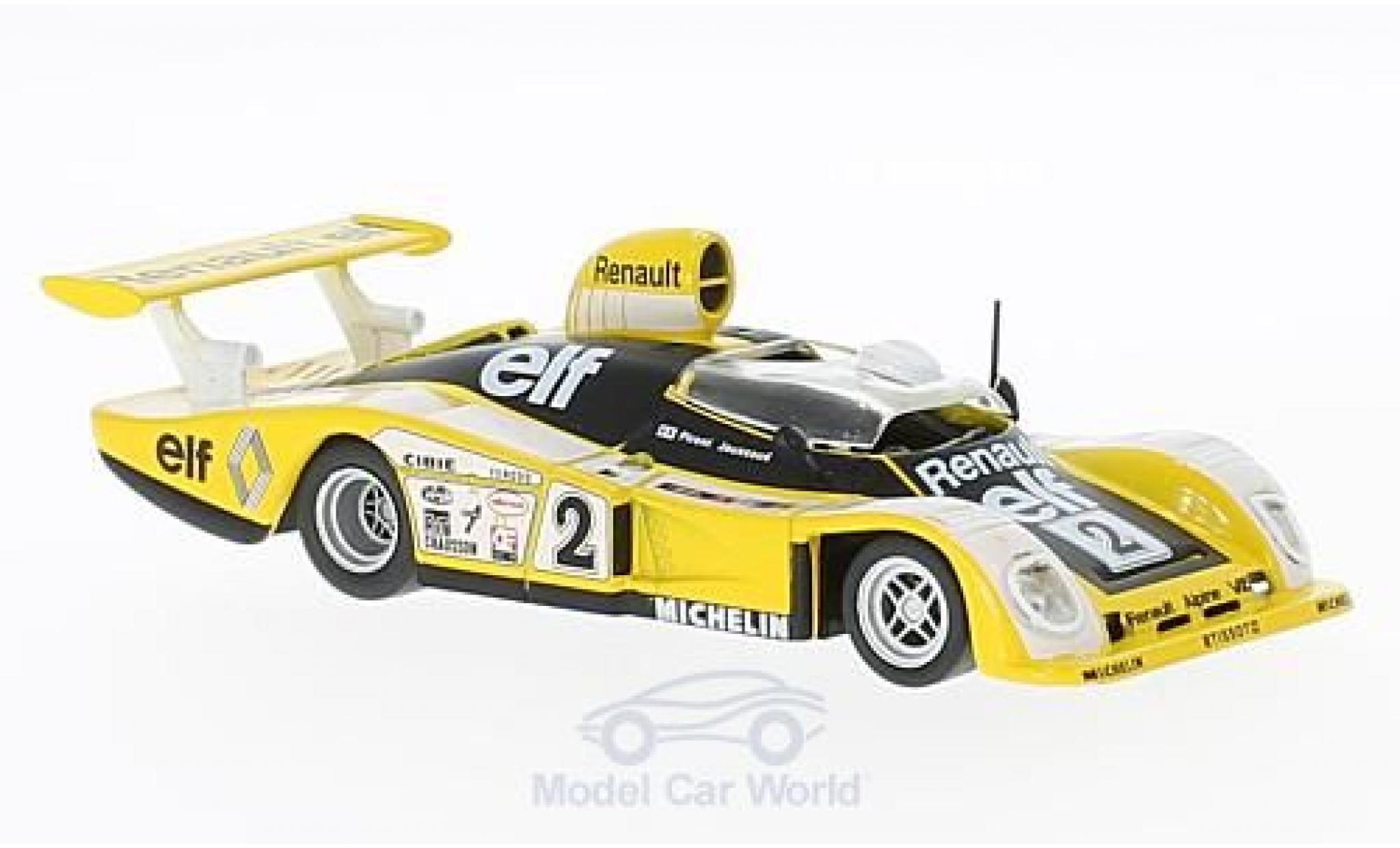 Alpine A442 1/18 SpecialC Renault A 442B No.2 24h Le Mans 1978 D.Pironi/J.P.Jaussaud ohne Vitrine diecast model cars