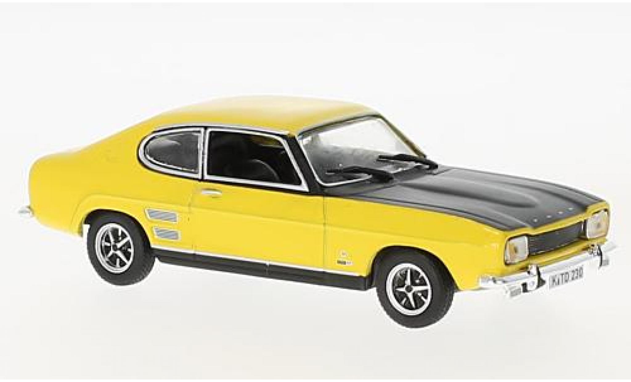 Ford Capri 1/43 SpecialC MKI 1700 GT yellow/black 1969 sans Vitrine diecast model cars