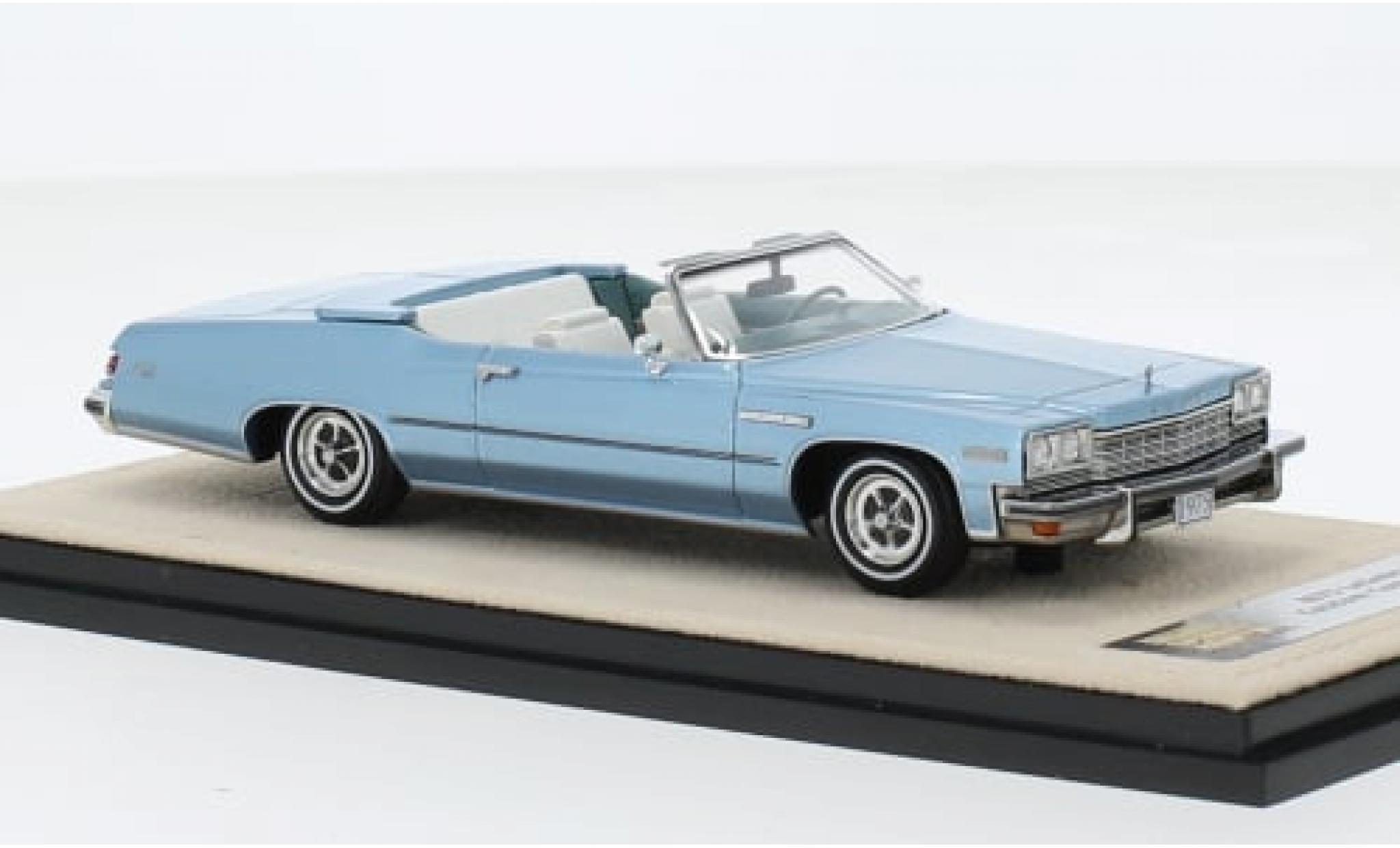 Buick Le Sabre 1/43 Stamp Models LeSabre Custom Convertible metallise blue 1975 1:43 diecast model cars