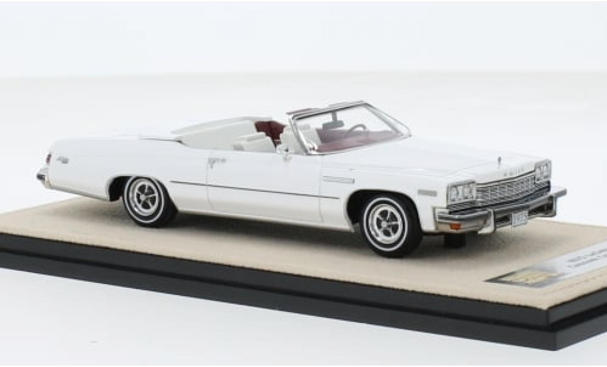Buick Le Sabre 1/43 Stamp Models LeSabre Custom Convertible white 1975 1:43 diecast model cars