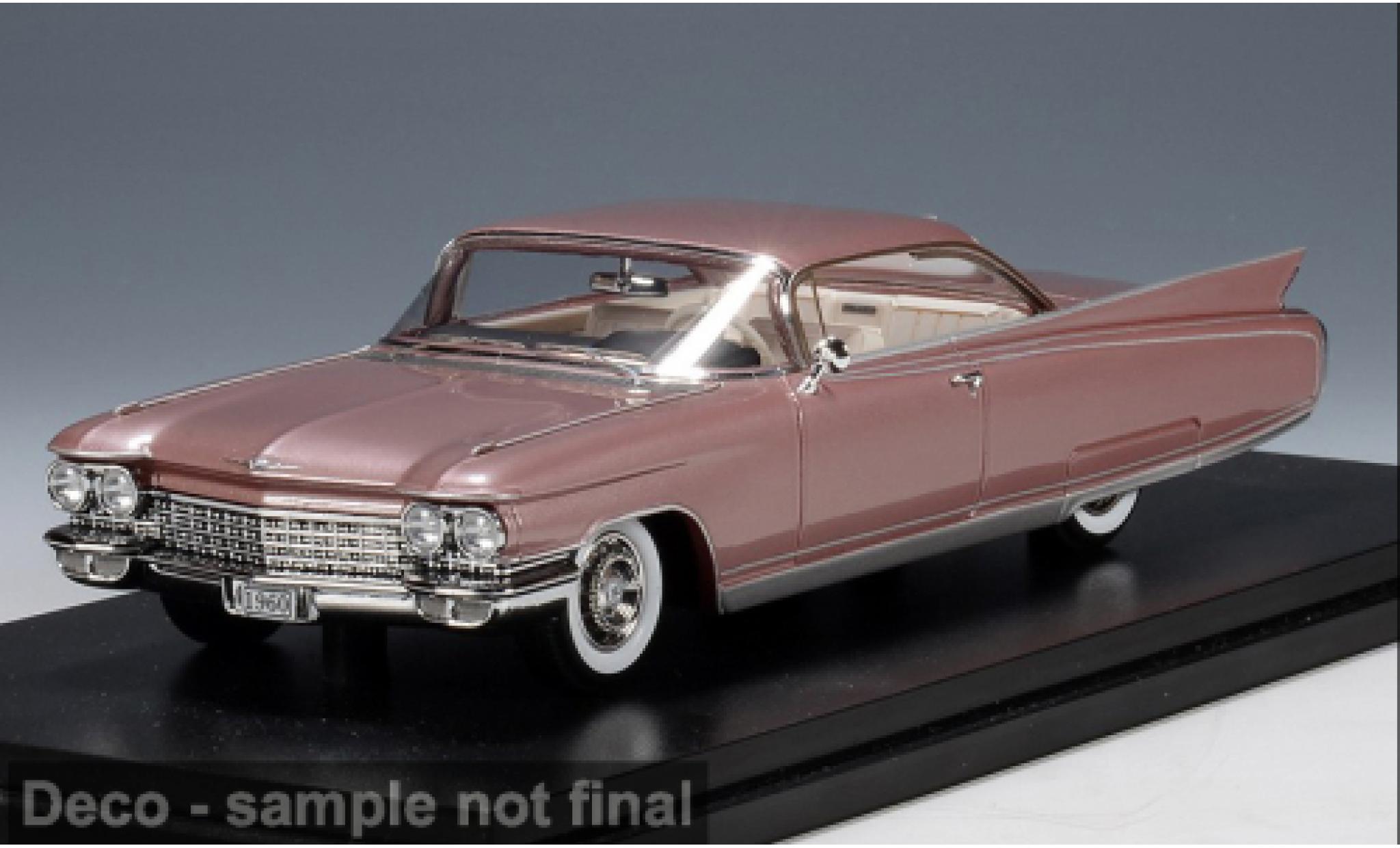 Cadillac Eldorado 1/43 Stamp Models Seville pink 1960 1:43 diecast model cars