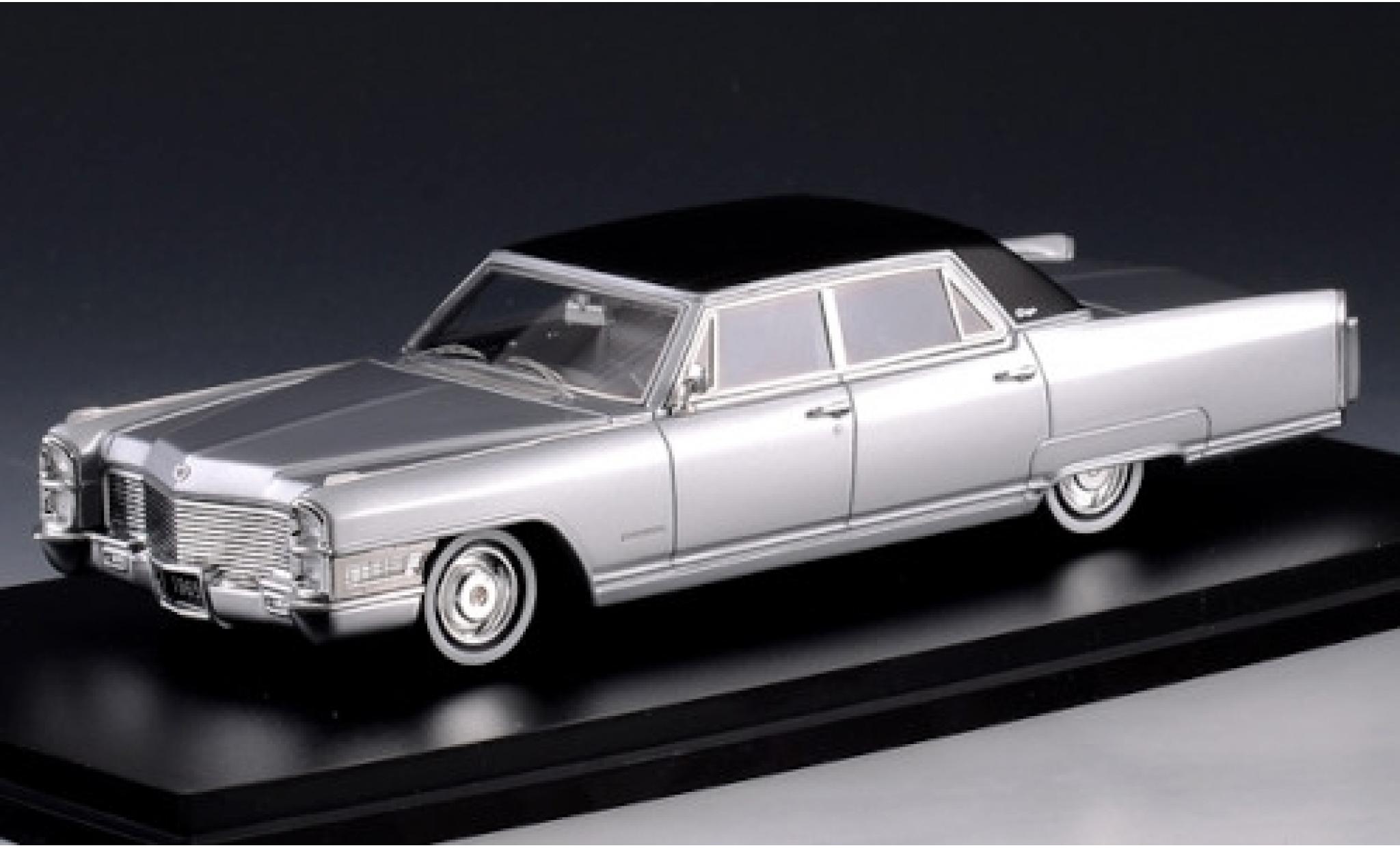 Cadillac Fleetwood 1/43 Stamp Models 60 Special grey/matt-black 1965 diecast model cars