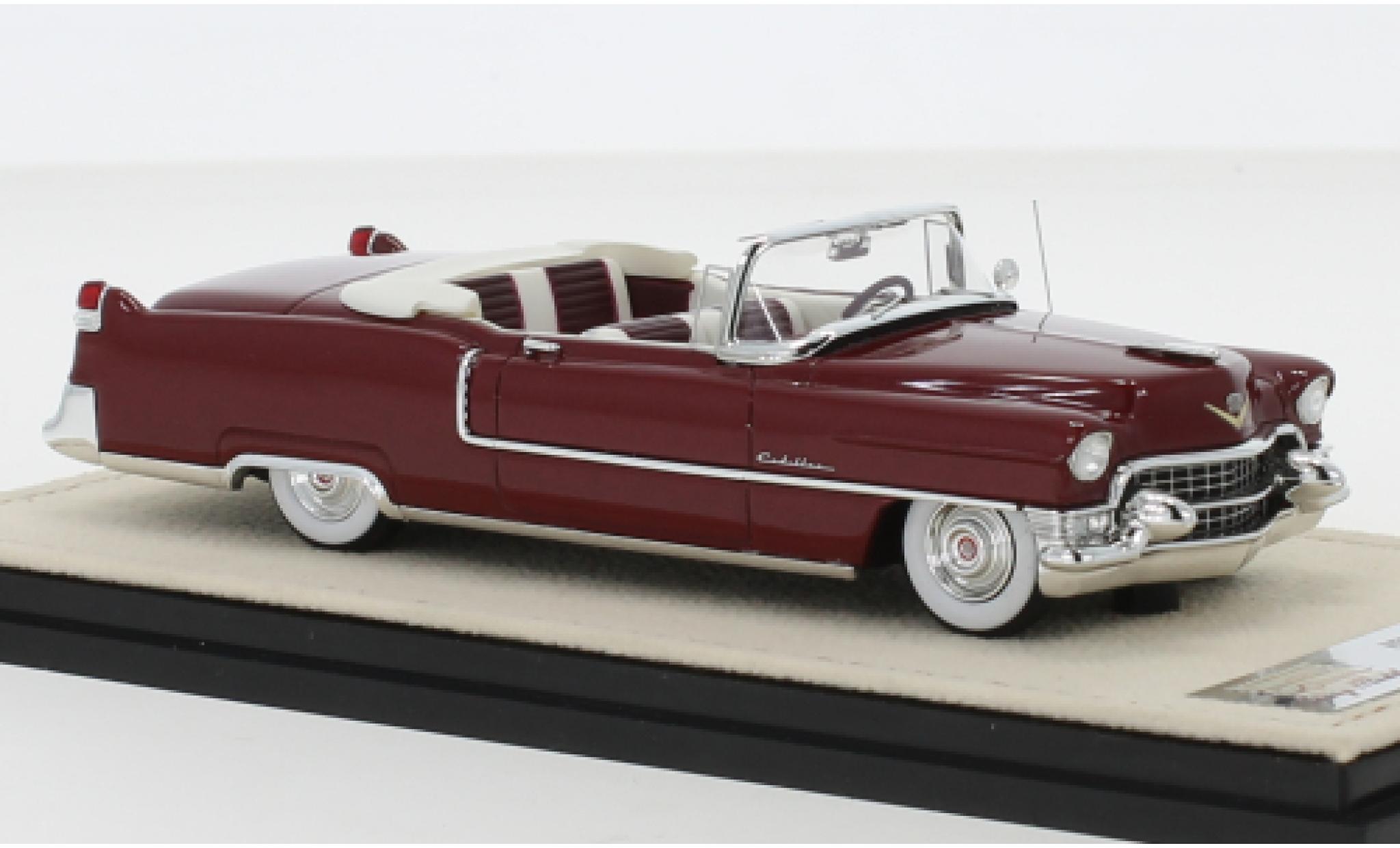 Cadillac Series 62 1/43 Stamp Models Convertible metallic red 1955 Verdeck ouvert diecast model cars