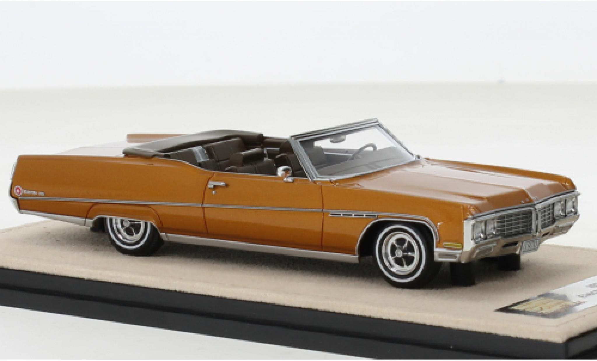 Buick Electra 1/43 Stamp Models 225 Convertible kupfer 1970 diecast model cars