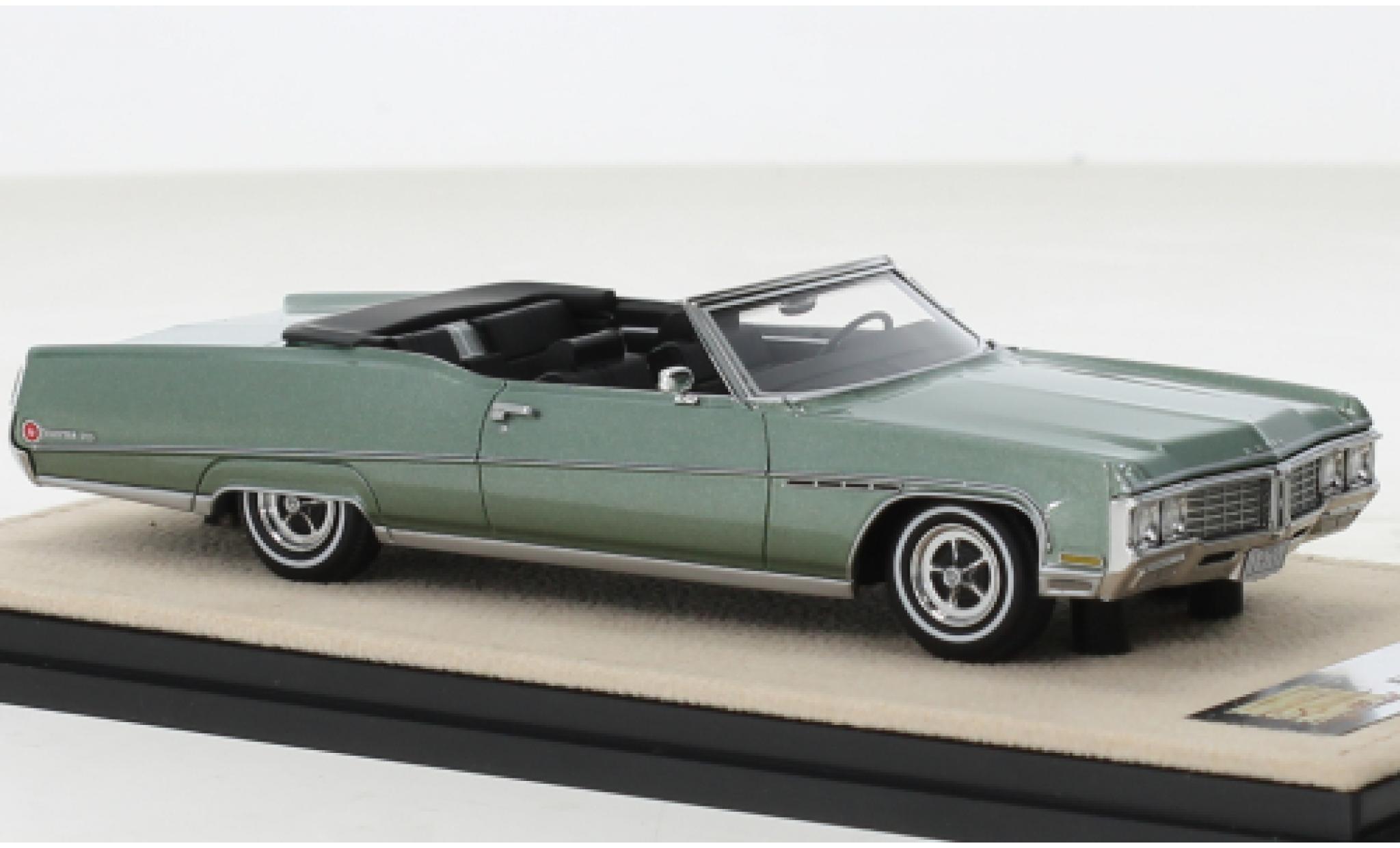 Buick Electra 1/43 Stamp Models 225 Convertible metallise green 1970 diecast model cars