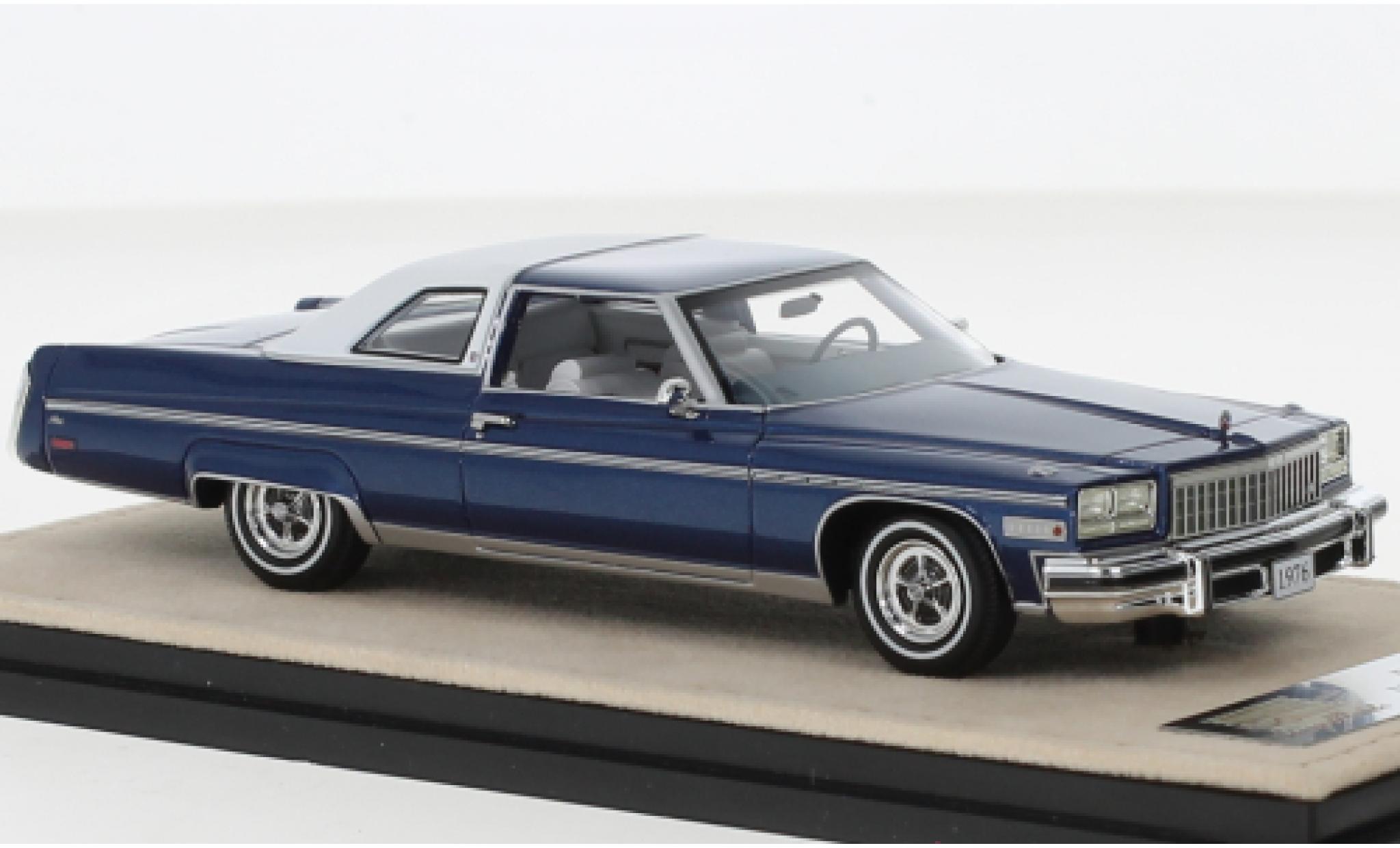 Buick Electra 1/43 Stamp Models 225 limited Coupe metallise blue/white 1976 diecast model cars