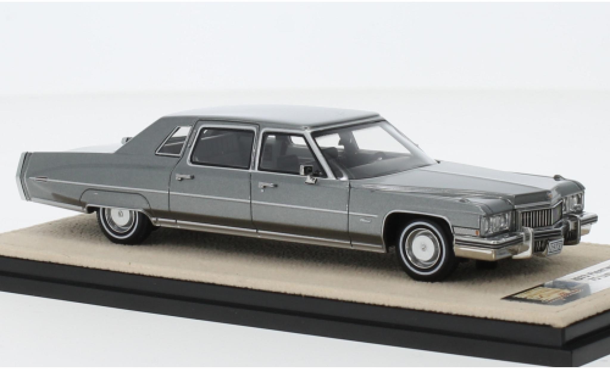 Cadillac Fleetwood 1/43 Stamp Models 75 Limousine metallise grey 1973 diecast model cars