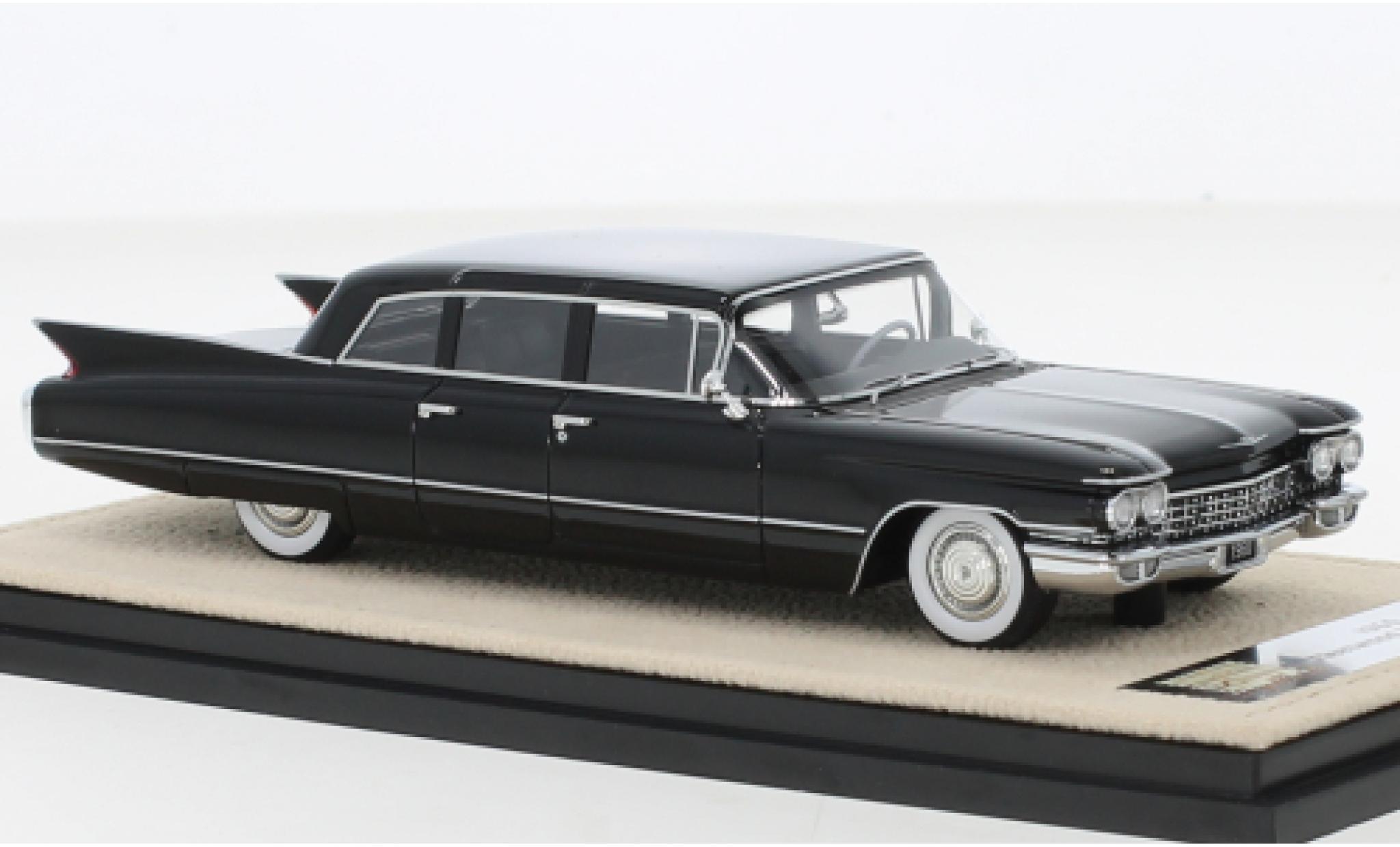 Cadillac Fleetwood 1/43 Stamp Models 75 Limousine black 1960 diecast model cars