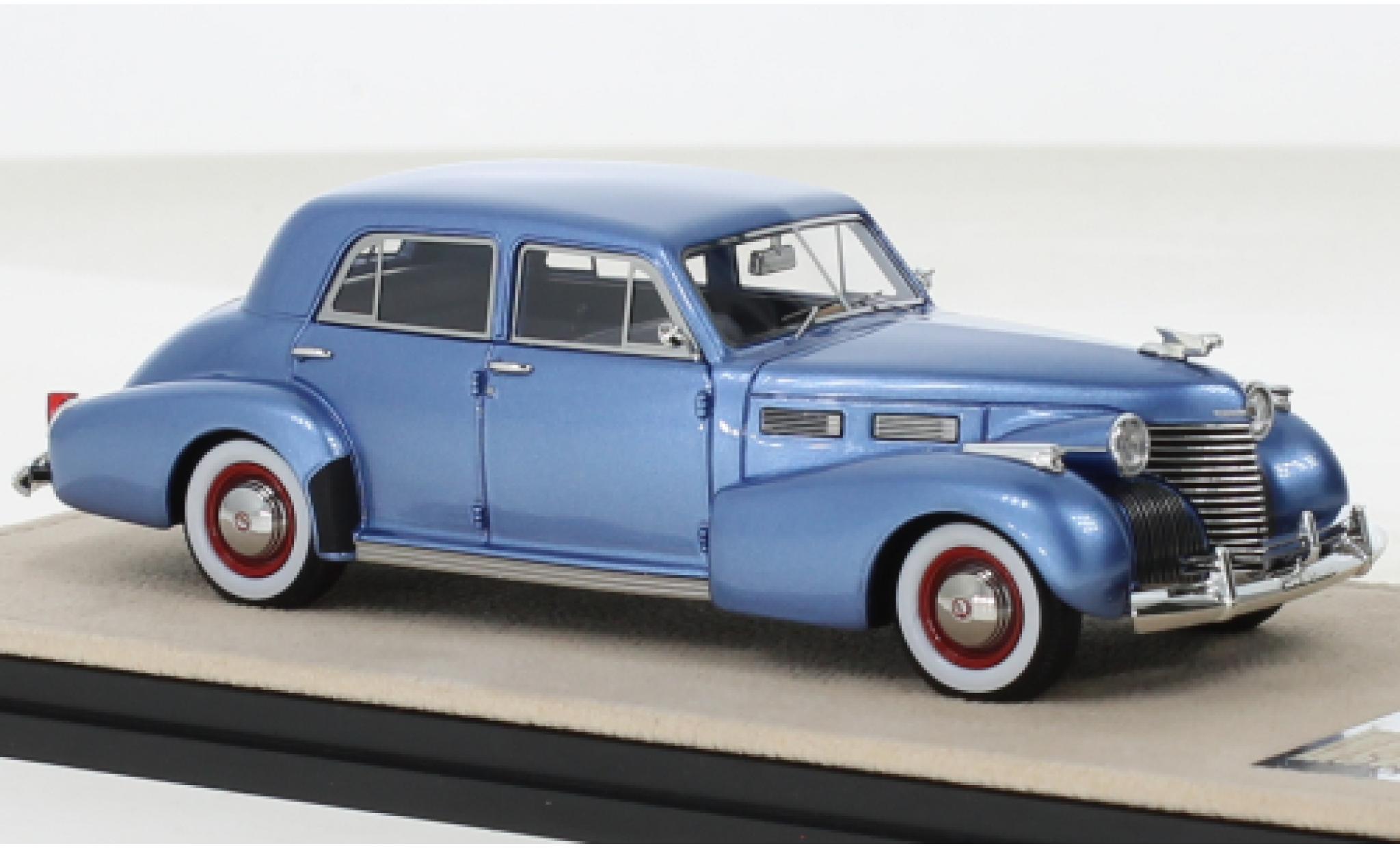Cadillac Fleetwood 1/43 Stamp Models Sixty Special metallise blue clair 1940 diecast model cars