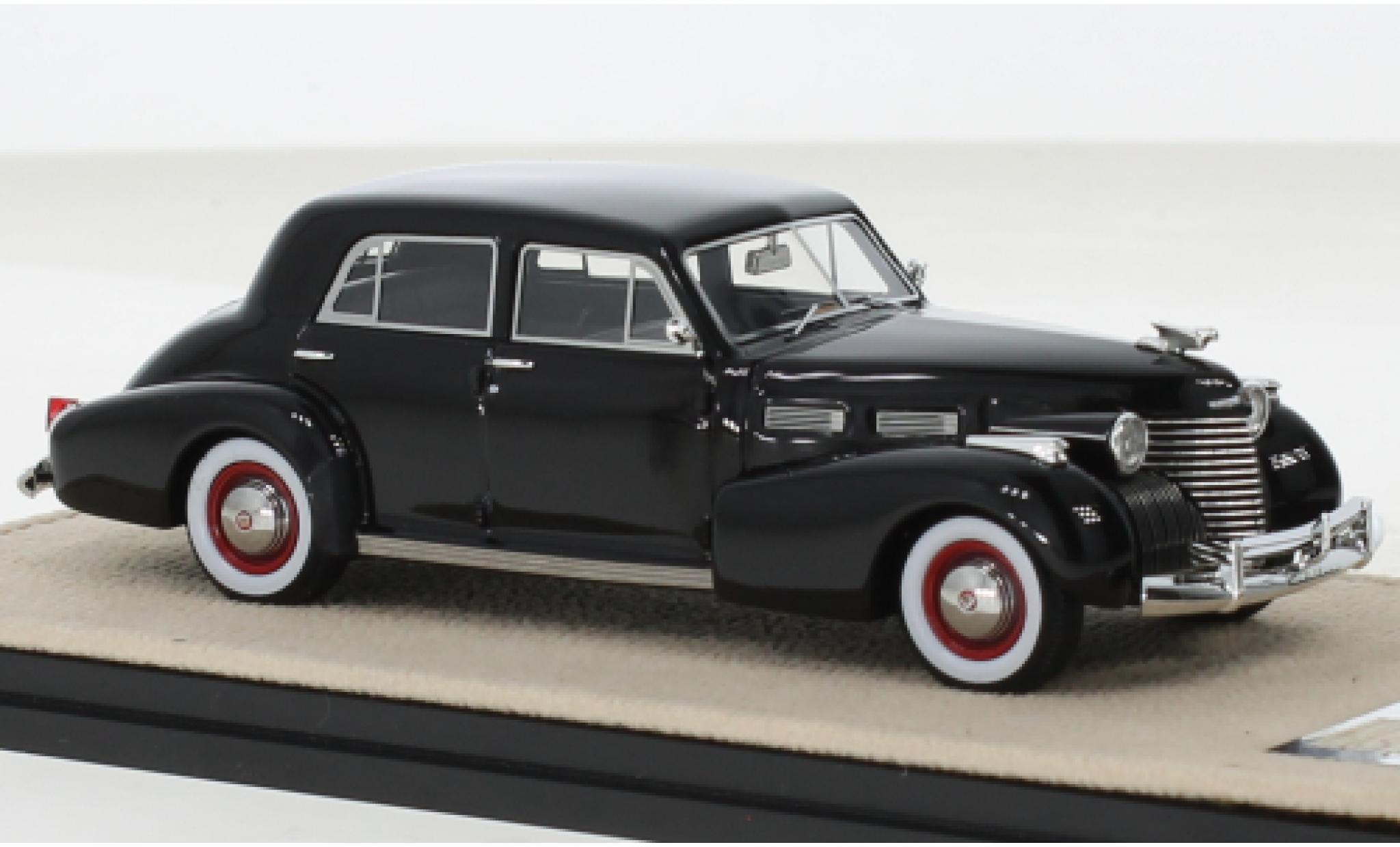 Cadillac Fleetwood 1/43 Stamp Models Sixty Special black 1940 diecast model cars