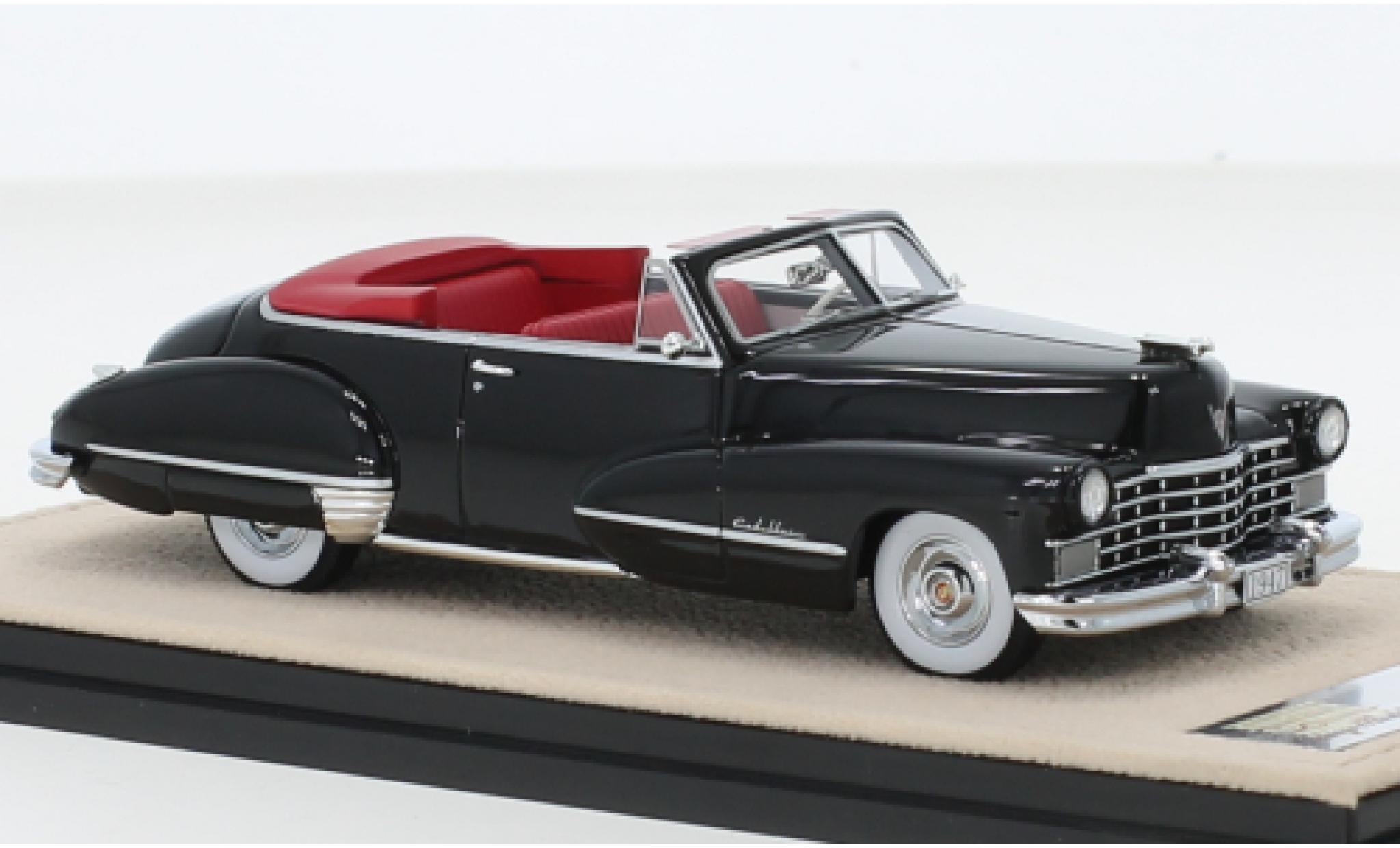 Cadillac Series 62 1/43 Stamp Models Convertible black 1947 diecast model cars