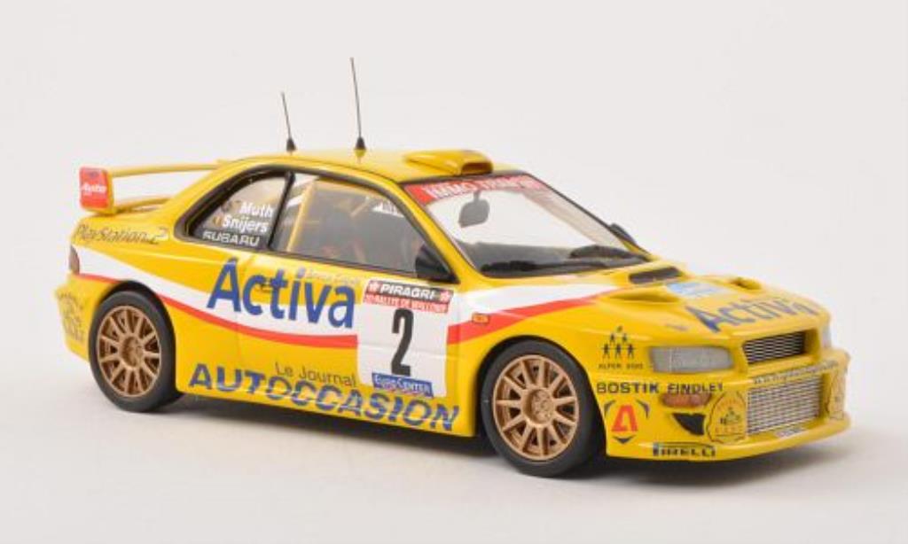Subaru Impreza 1/43 Trofeu WRC2000 No.2 Rally de Wallonie 2003 /Muth diecast model cars