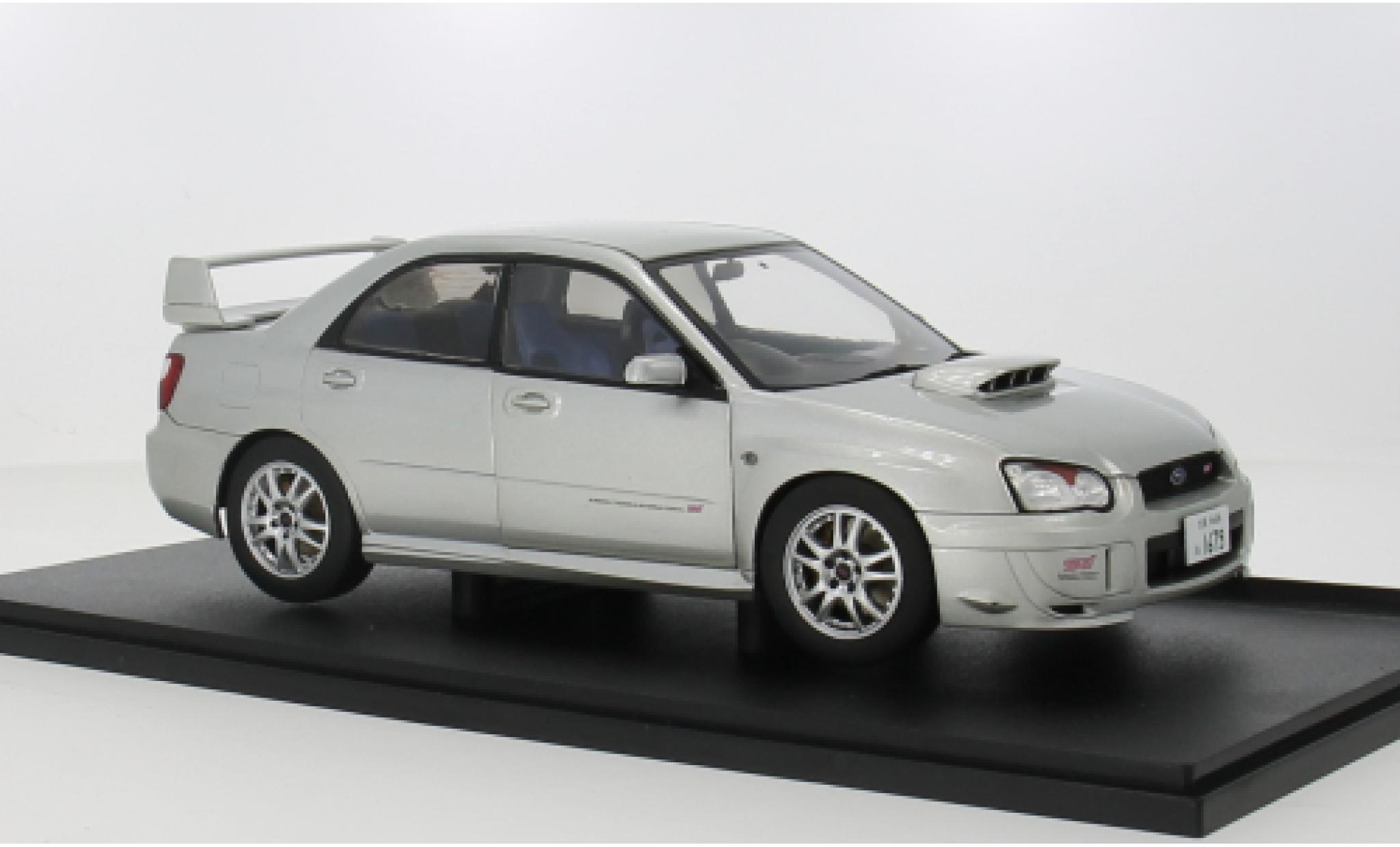 Subaru Impreza 1/18 Solido WRX silver 2003 1:18 diecast model cars