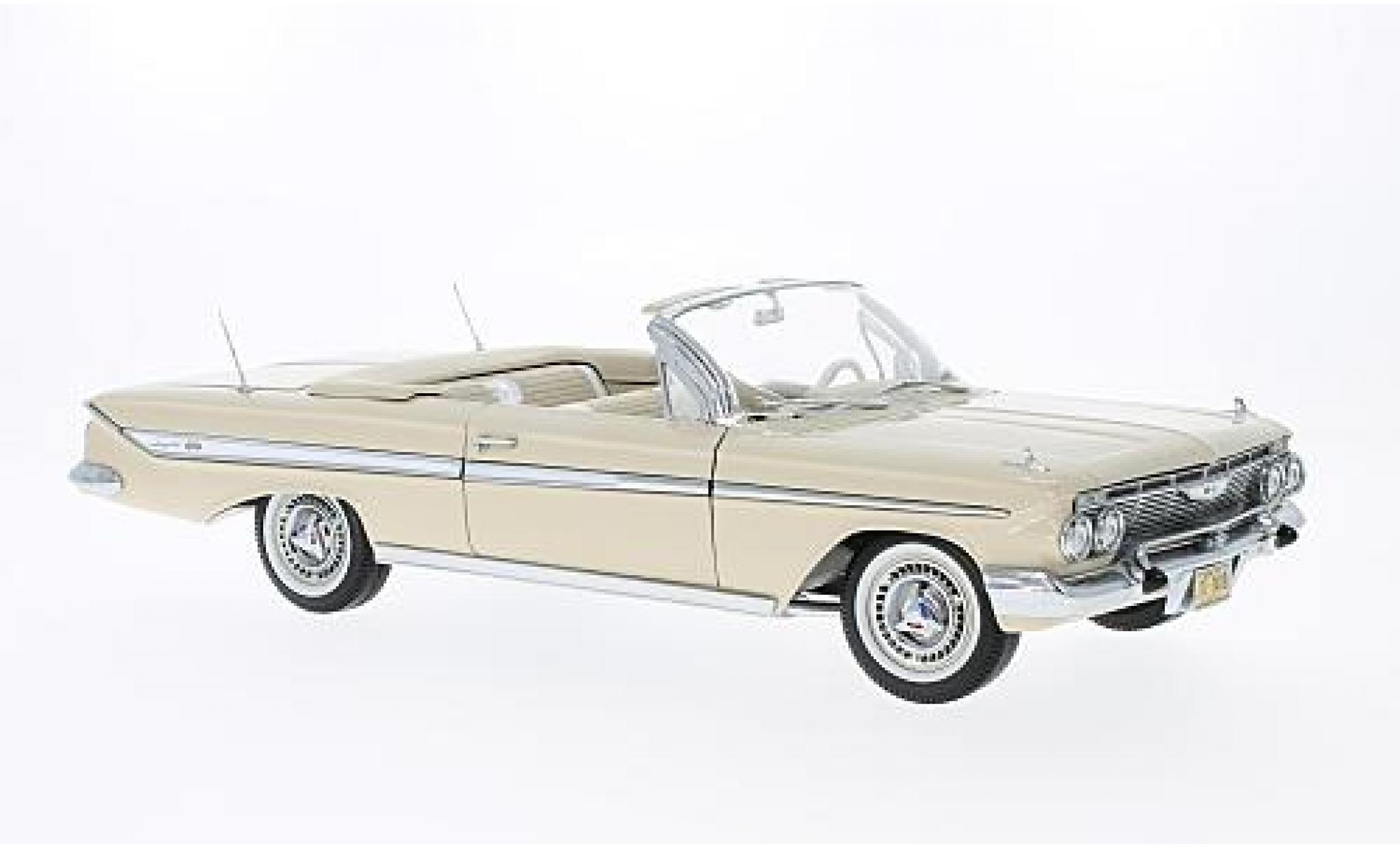 Chevrolet Impala 1/18 Sun Star Convertible beige 1961 diecast model cars