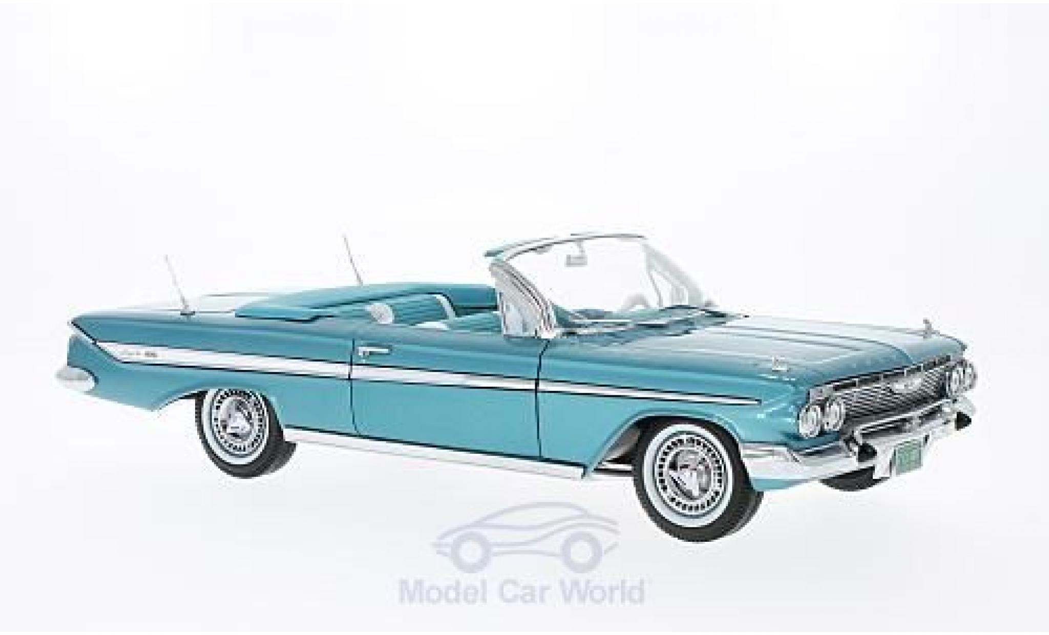 Chevrolet Impala 1961 1/18 Sun Star Convertible metallic t&uuml;rkis 1961 diecast model cars