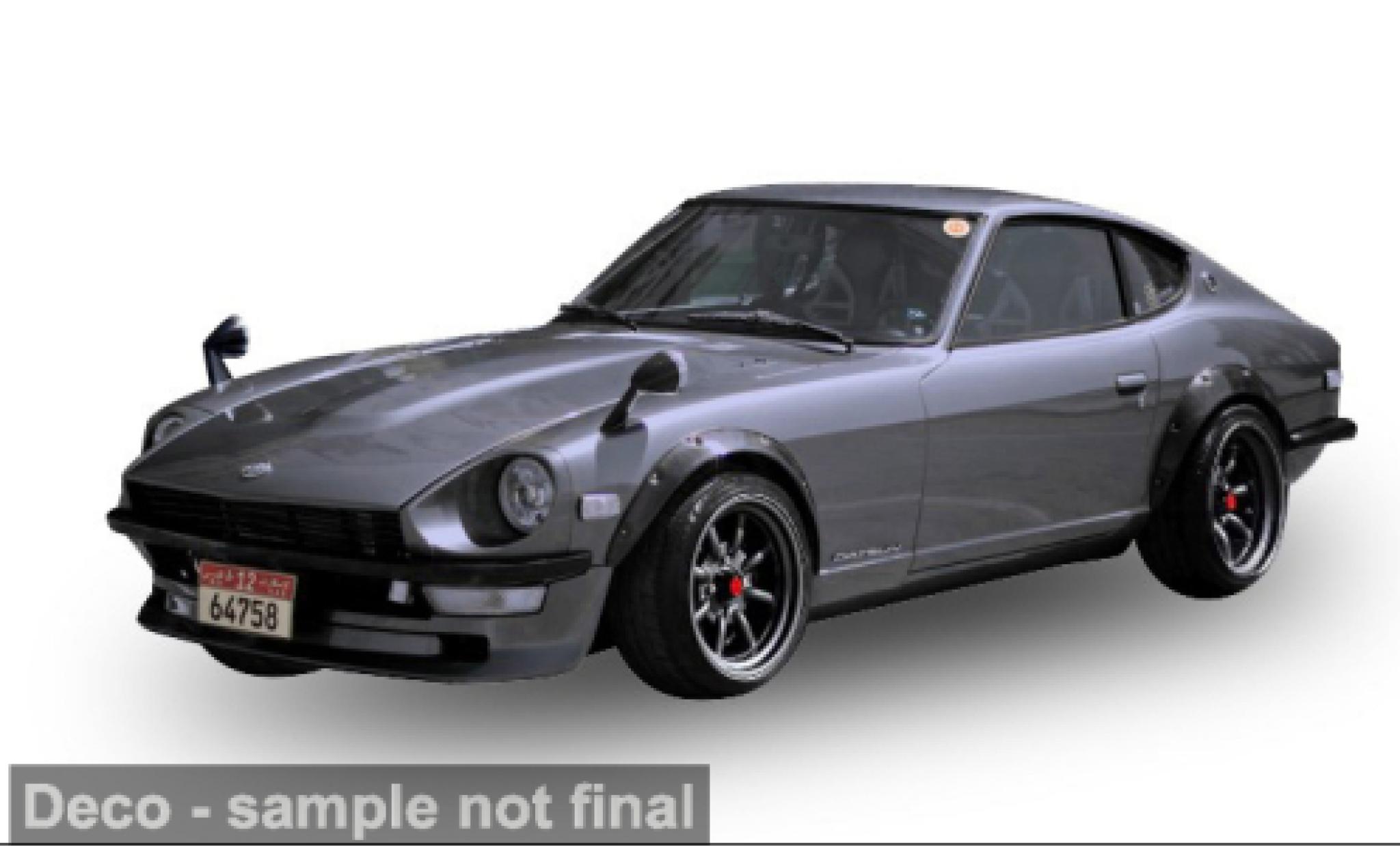 Datsun 240Z 1/18 Sun Star grey 1971 1:18 diecast model cars
