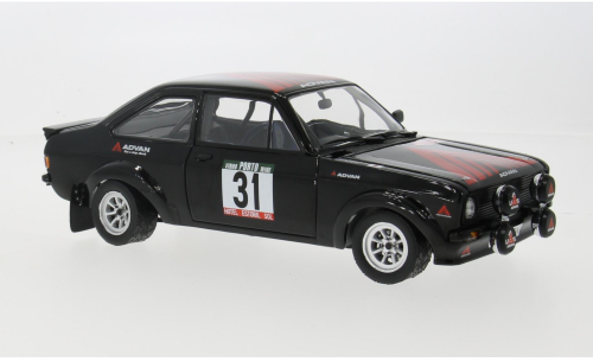 Ford Escort 1/18 Sun Star Mk II RS 1800 RHD No.31 Rally WM Rally Portugal 1981 1:18 diecast model cars