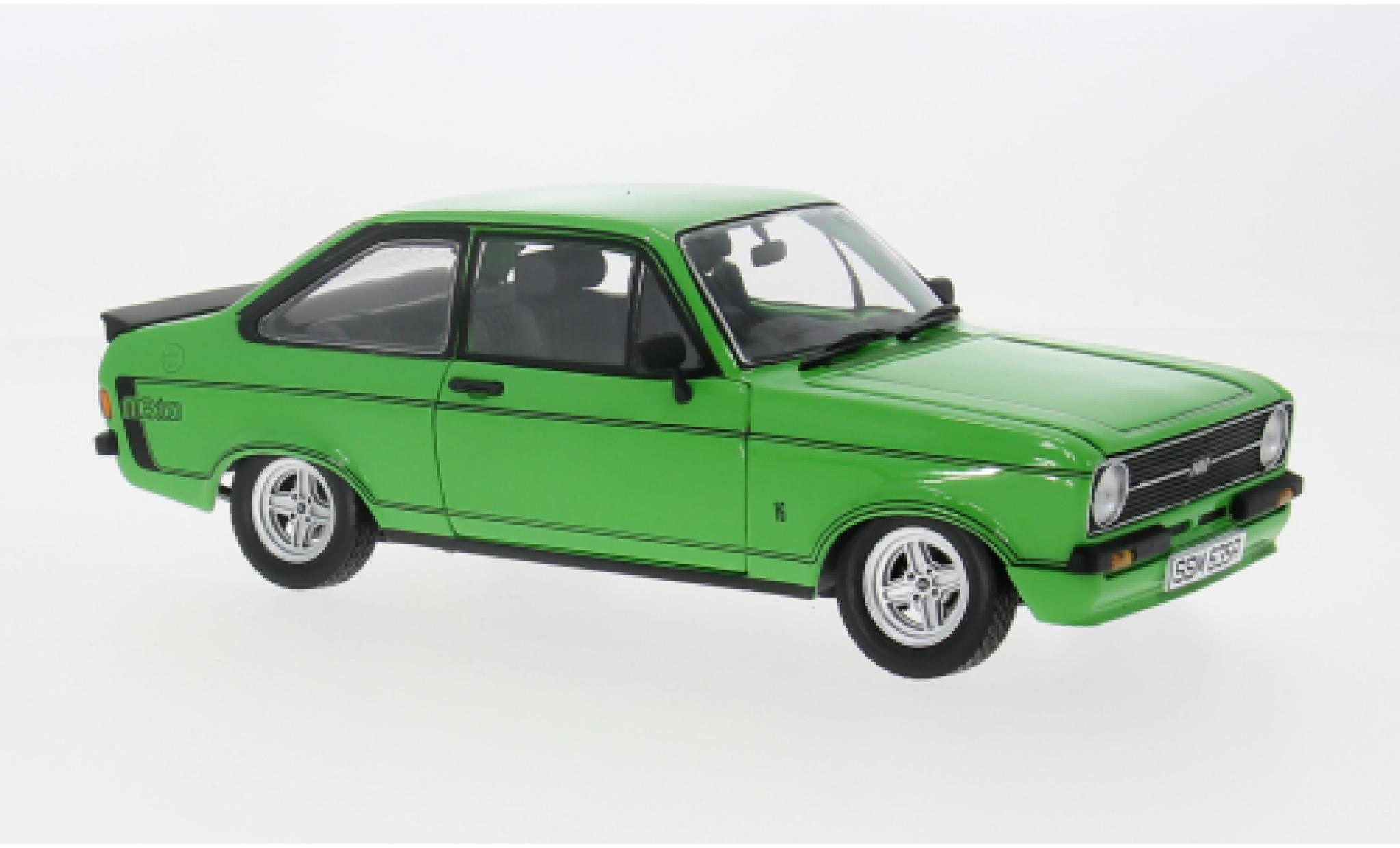 Ford Escort 1/18 Sun Star MkII Mexico green RHD 1976 1:18 diecast model cars