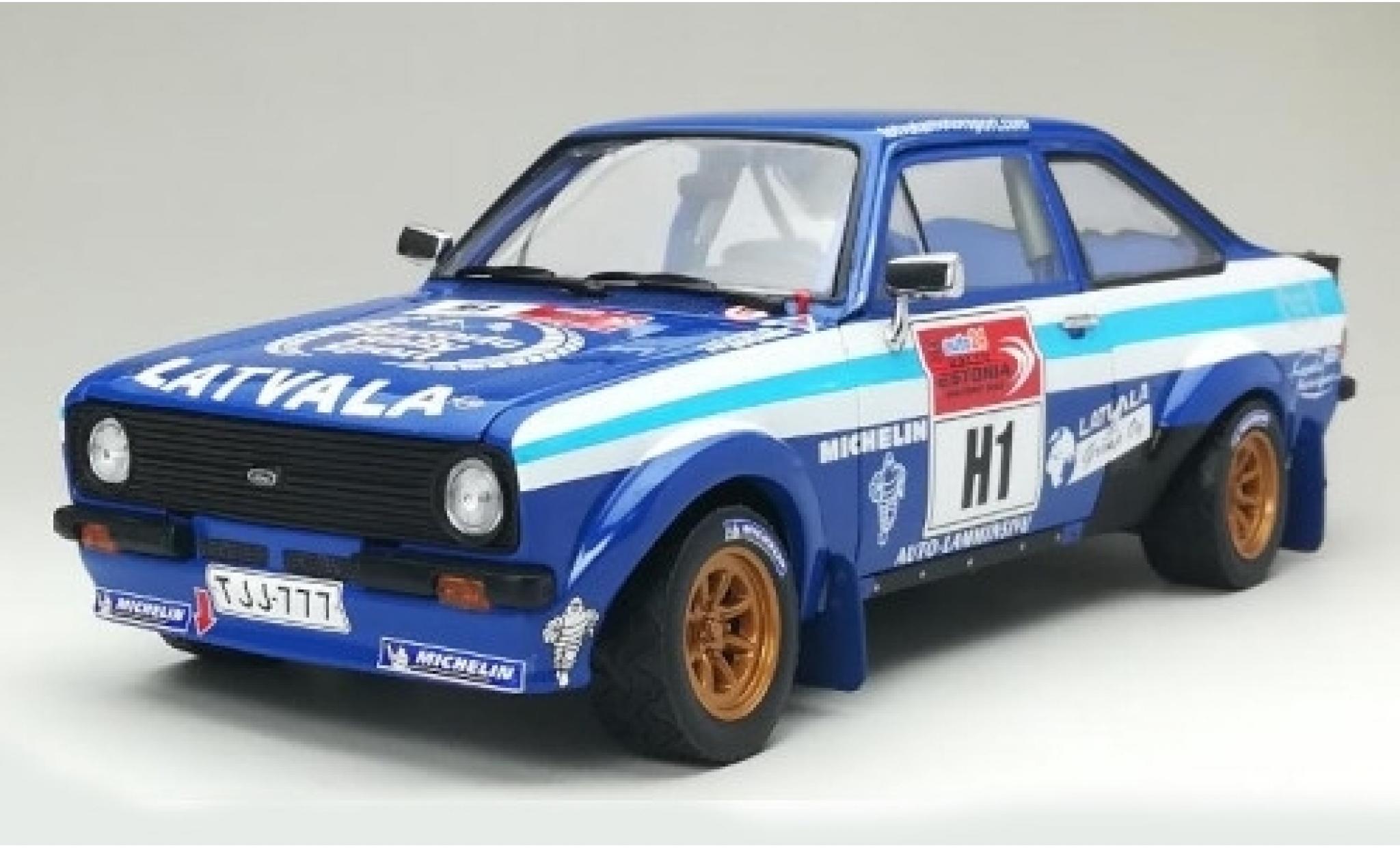 Ford Escort 1/18 Sun Star MkII RS1800 Latvala Motorpsort Historic Rally Sport Rally Estonia 2012 J-M.Latvala/A.Sairanen diecast model cars