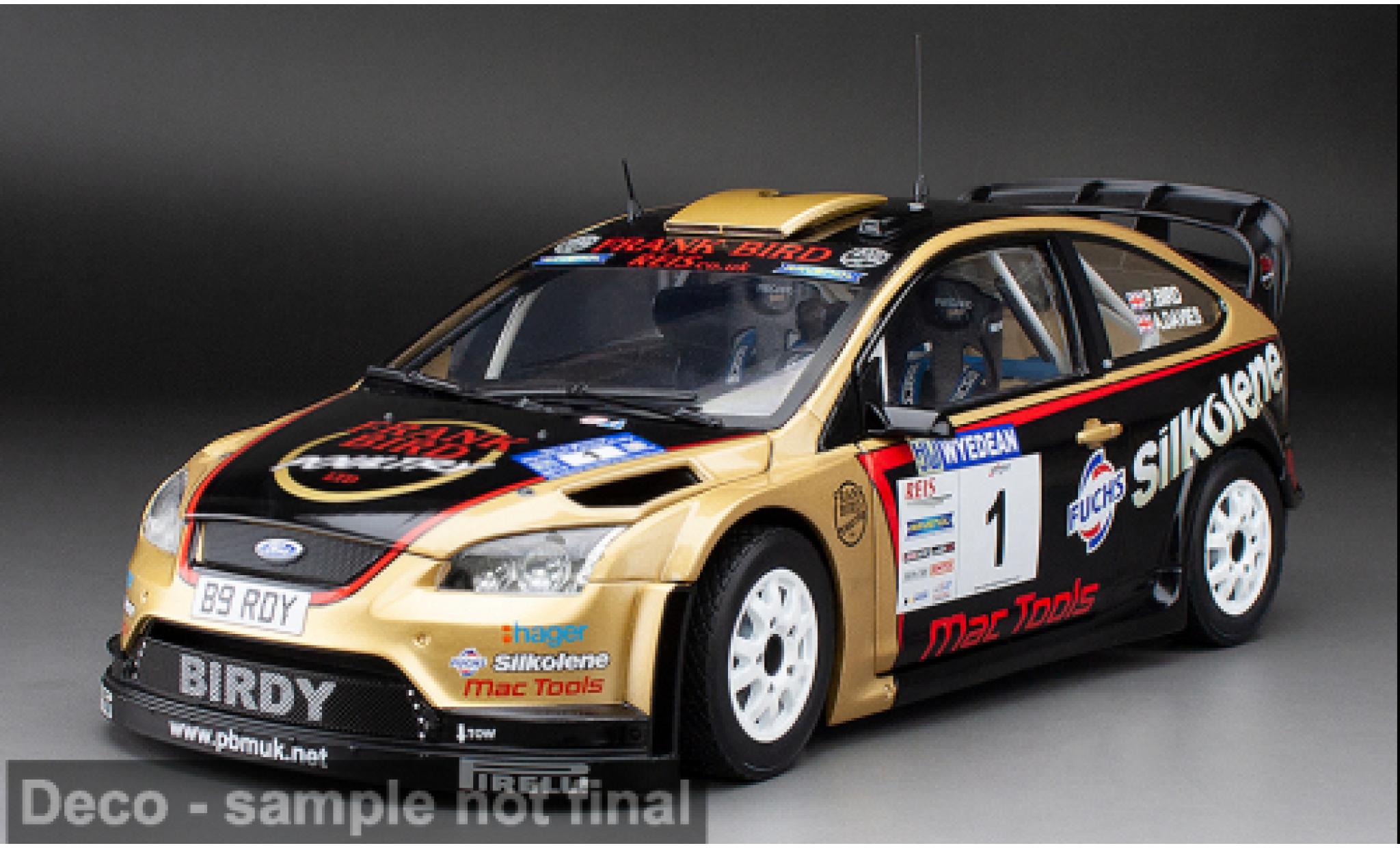 Ford Focus 1/18 Sun Star RS WRC Monza Rally Show 2006 #46 1:18 diecast model cars