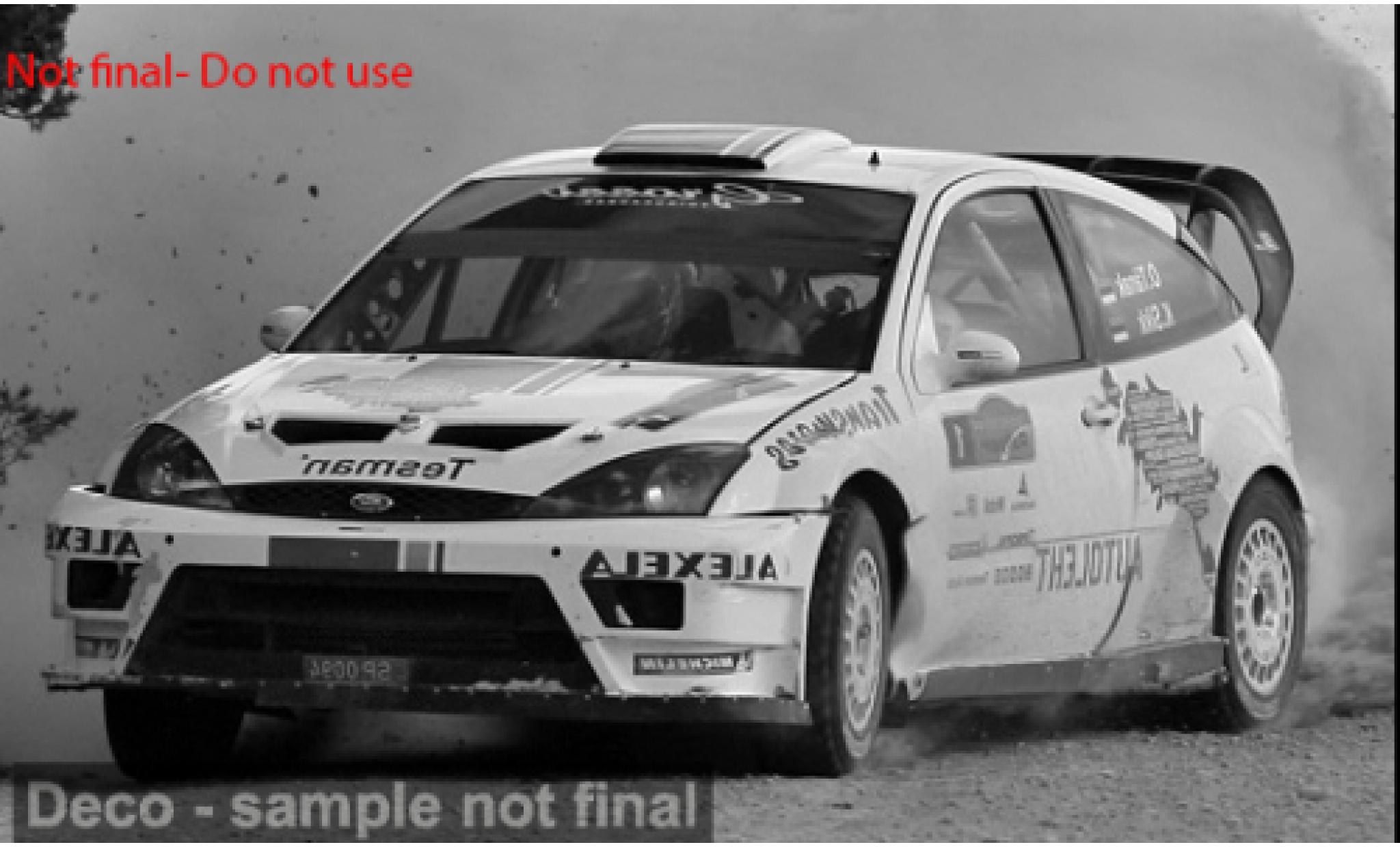 Ford Focus 1/43 Sun Star RS WRC03 Saaremaa Rally 2011 #1 1:43 diecast model cars