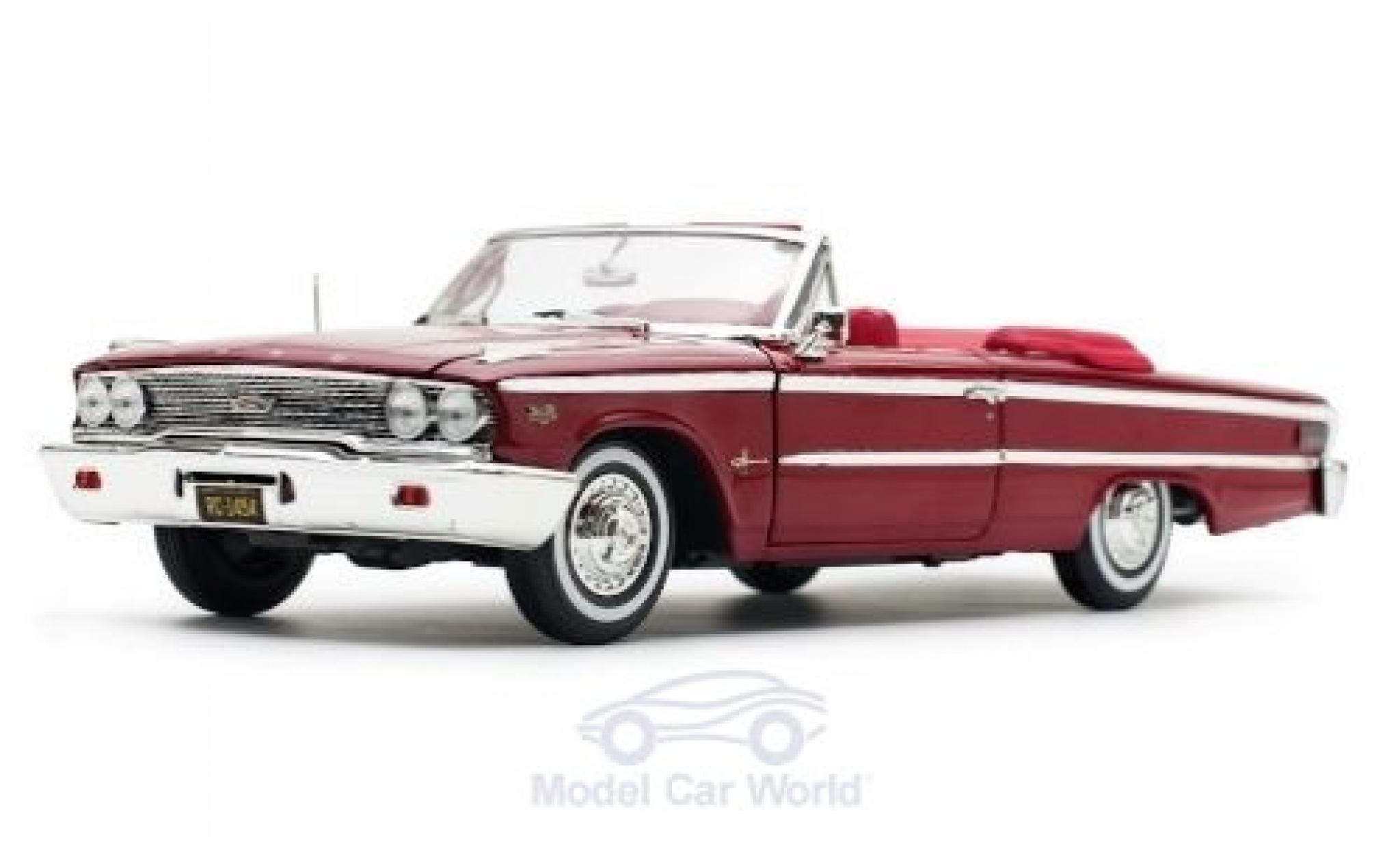 Ford Galaxy 1/18 Sun Star Galaxie 500XL Convertible metallic brown 1963 diecast model cars