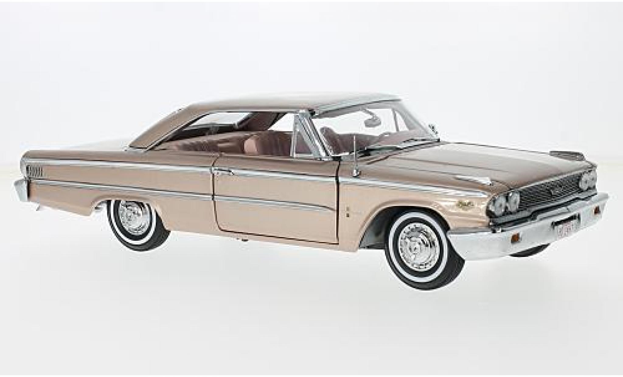 Ford Galaxy 1/18 Sun Star Galaxie 500XL HardTop metallic pink 1963 diecast model cars