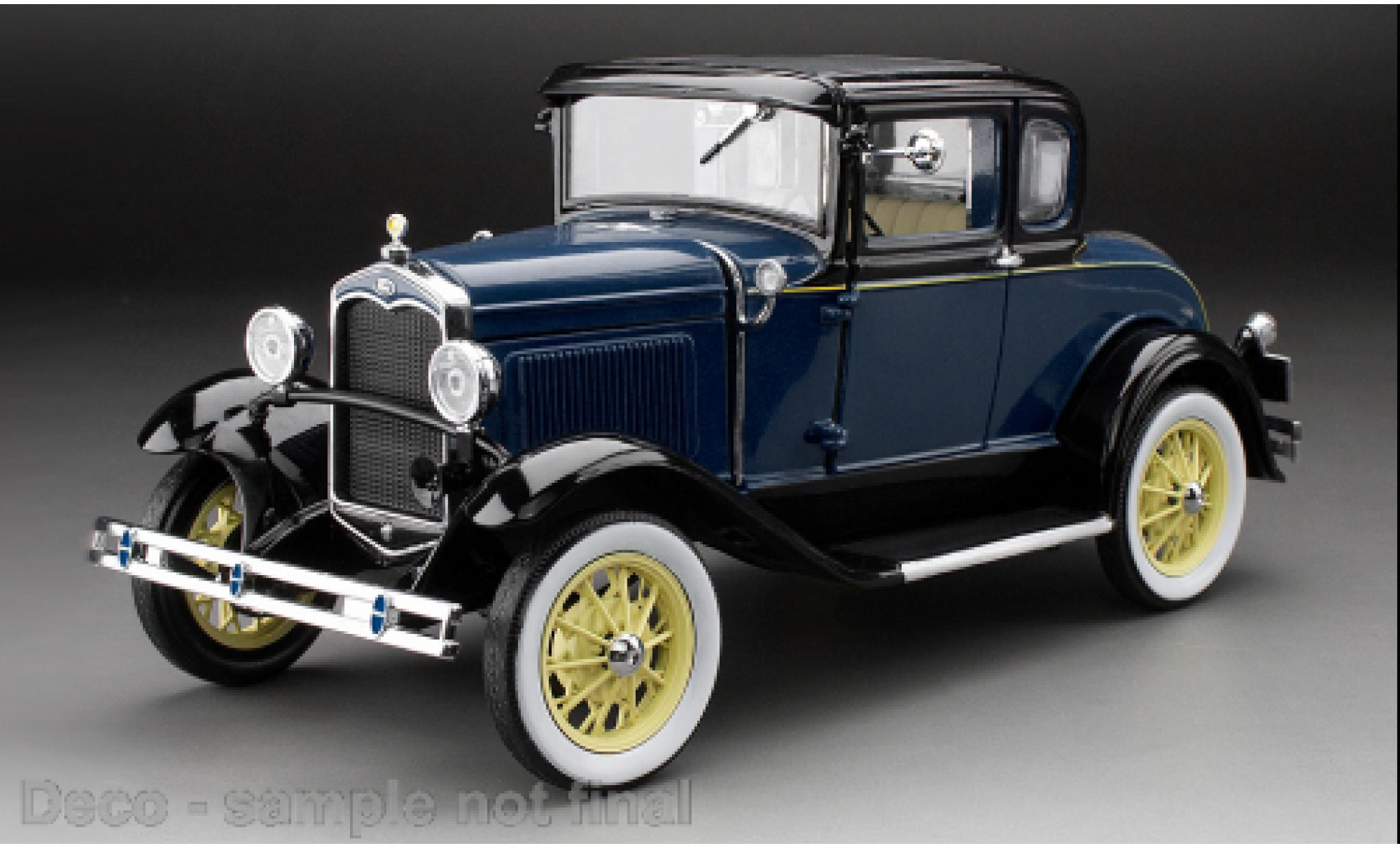 Ford Model A 1/18 Sun Star Coupe blue/black 1931 1:18 diecast model cars