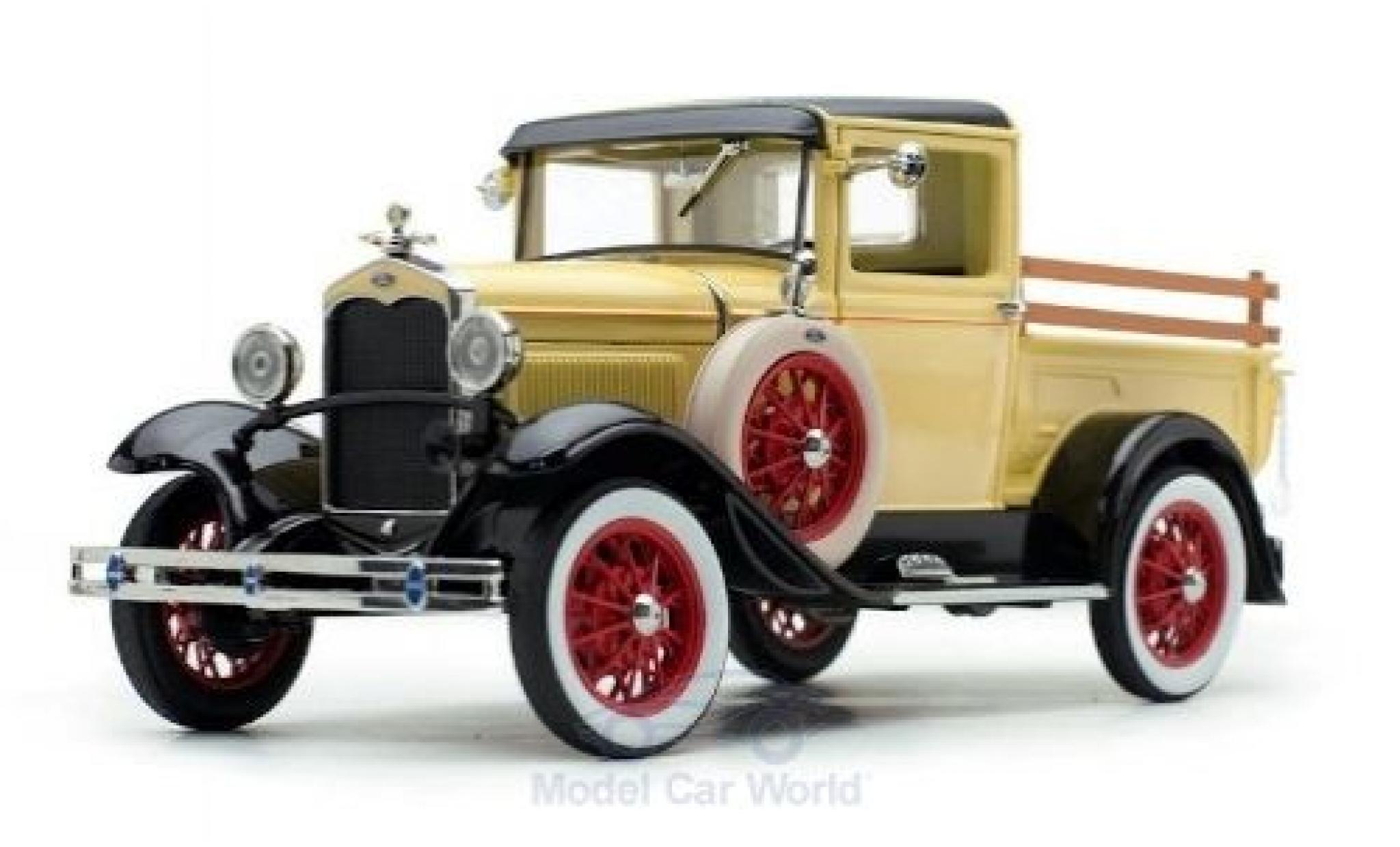Ford Model A 1/18 Sun Star Pick Up yellow/black 1931 diecast model cars