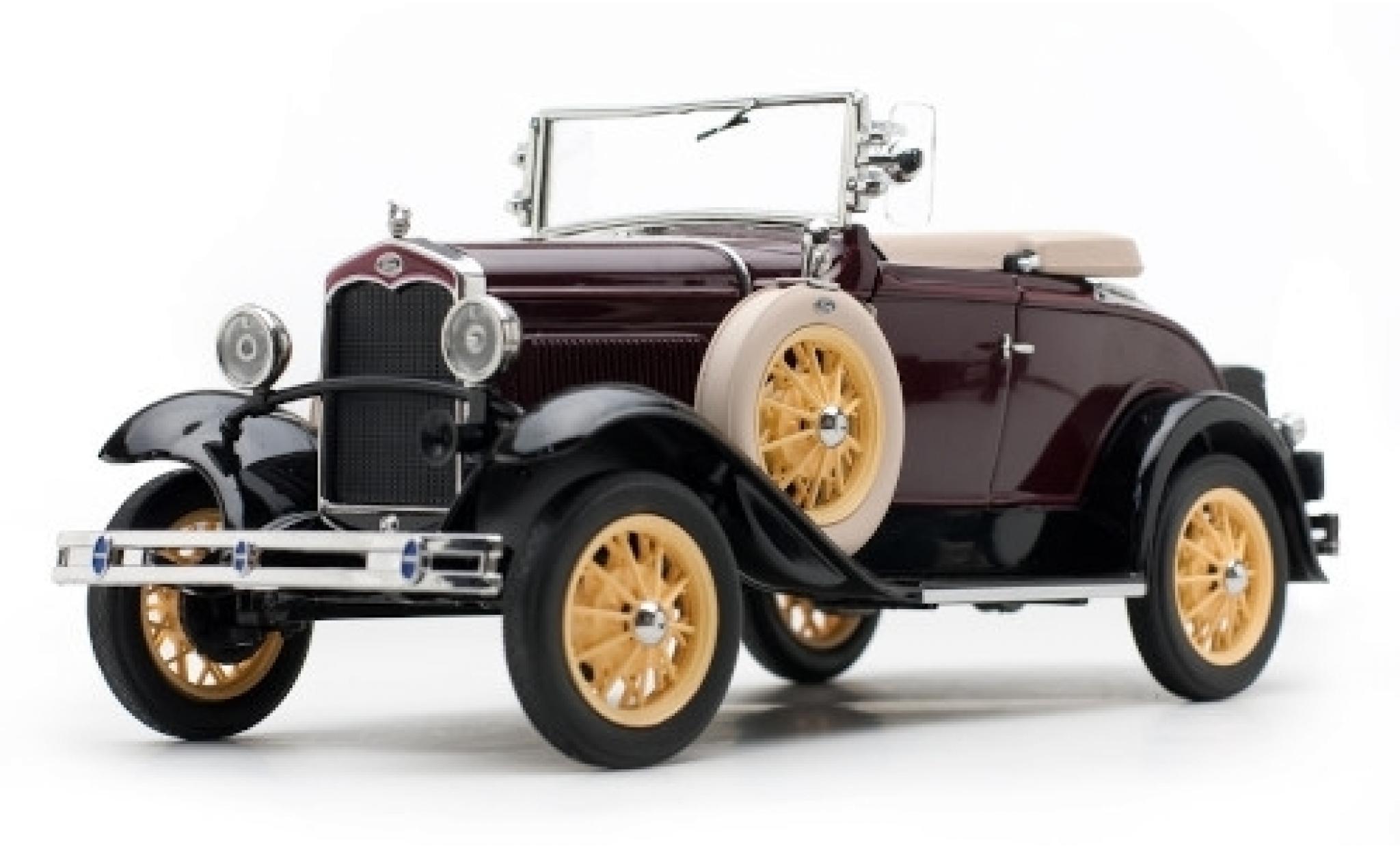 Ford Model A 1/18 Sun Star Roadster red 1931 diecast model cars