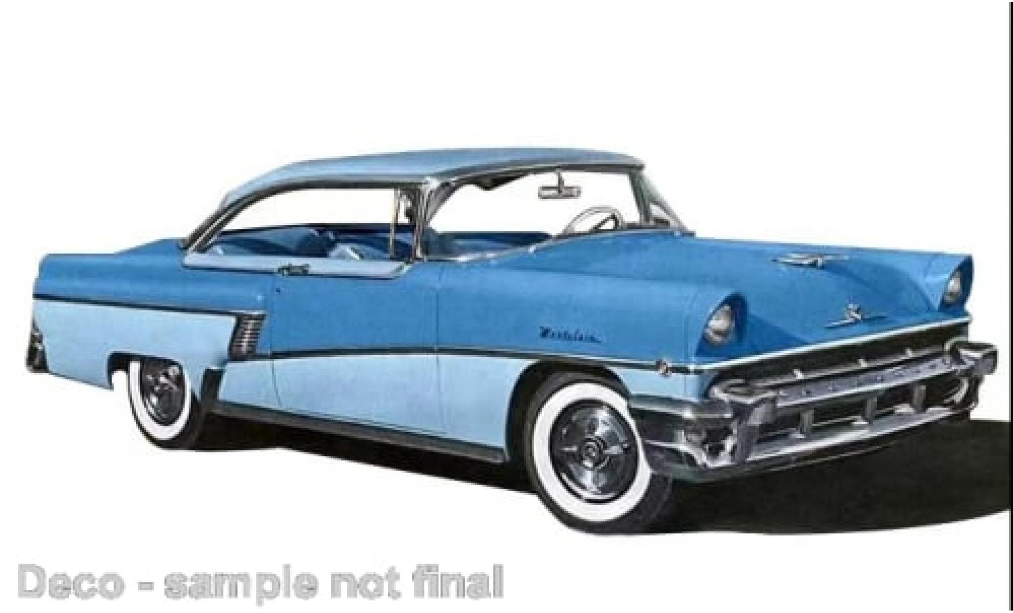 Mercury Montclair 1/18 Sun Star MontClair Hardtop blue/blue 1956 1:18 diecast model cars