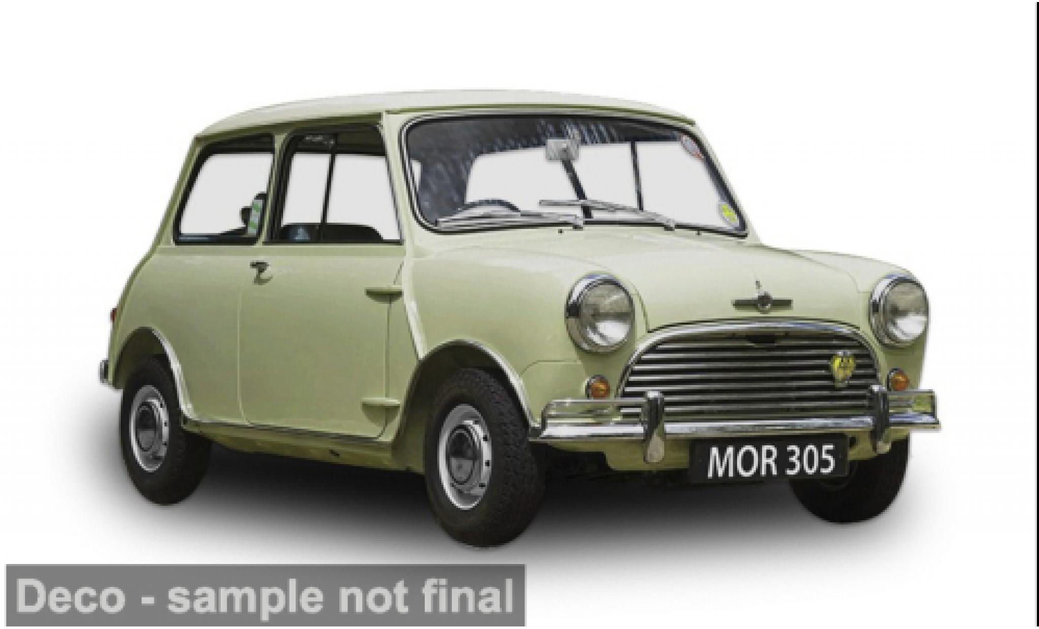 Mini Cooper 1/12 Sun Star Morris mini cooper S yellow 1964 1:12 diecast model cars