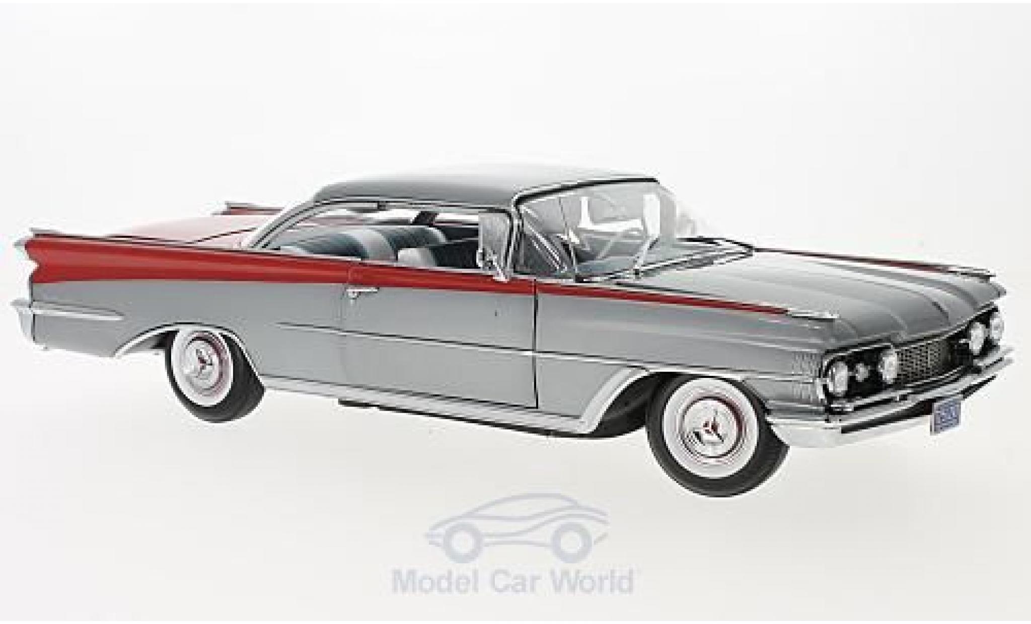 Oldsmobile 98 1/18 Sun Star HardTop metallic grey/red 1959 diecast model cars