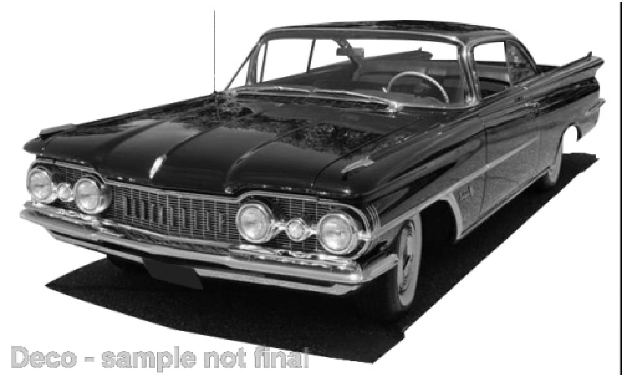 Oldsmobile 98 1/18 Sun Star HardTop black 1959 1:18 diecast model cars