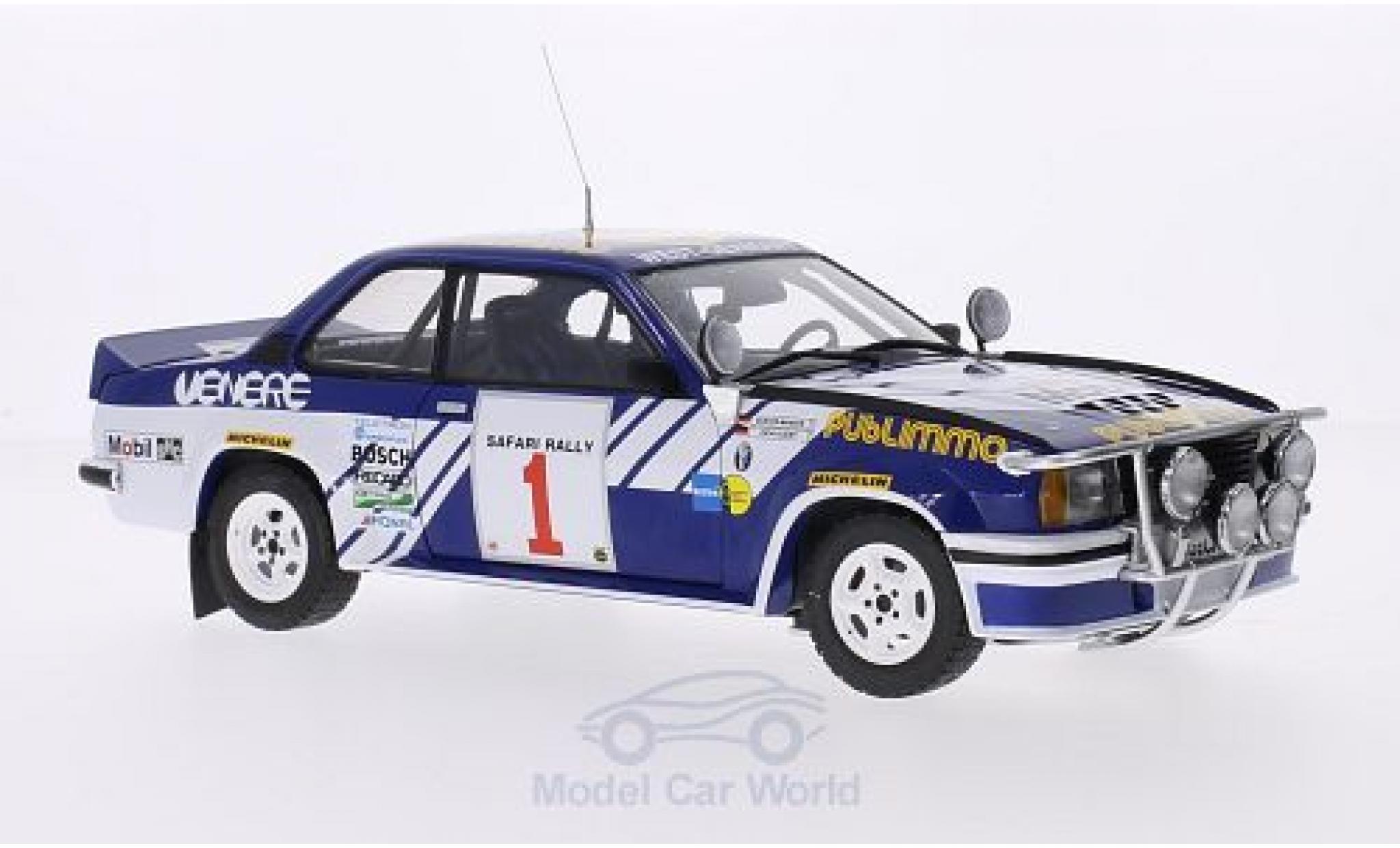Opel Ascona C 1/18 Sun Star 400 Rally No.1 Venere/Publimmo Rally WM Safari Rally 1981 mit Decals J.Kleint/G.Wanger diecast model cars