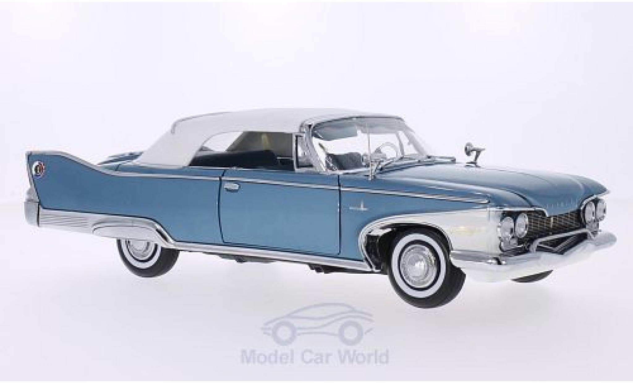 Plymouth Fury 1/18 Sun Star Convertible metallic blue/white 1960 ohne Vitrine diecast model cars