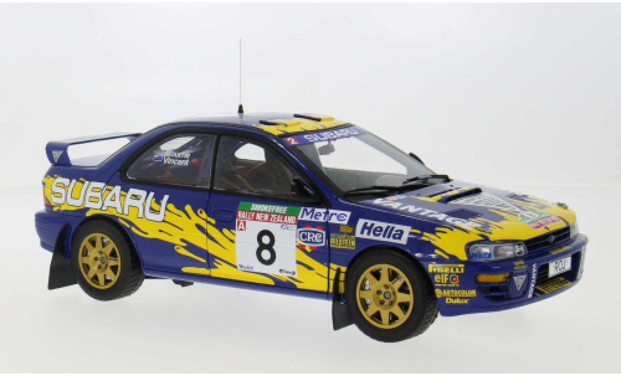 Subaru Impreza 1/18 Sun Star 555 No.8 Rally WM Rally Neuseeland 1997 1:18 diecast model cars