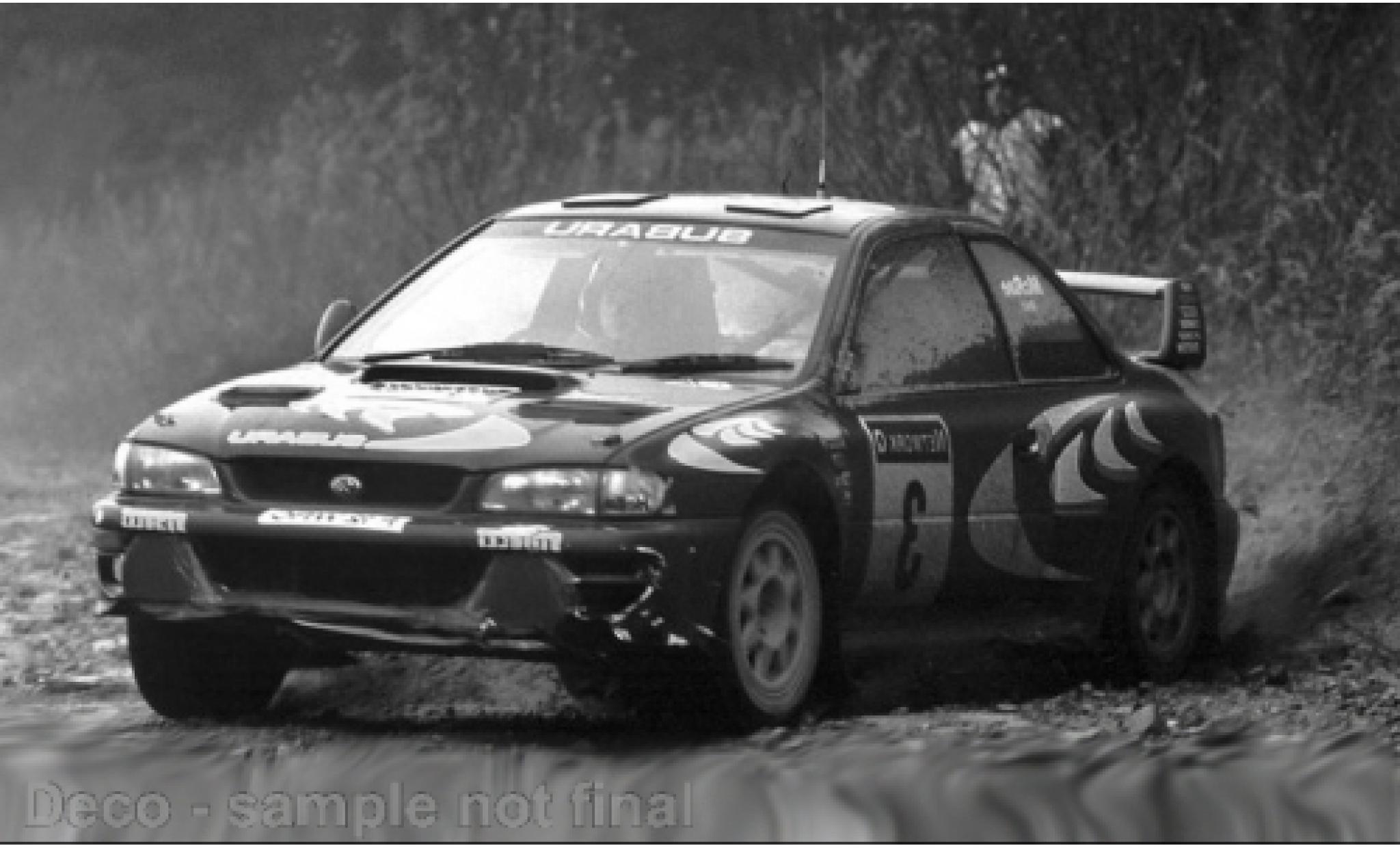 Subaru Impreza 1/18 Sun Star S5 WRC No.3 Rally WM RAC Rally 2000 1:18 diecast model cars