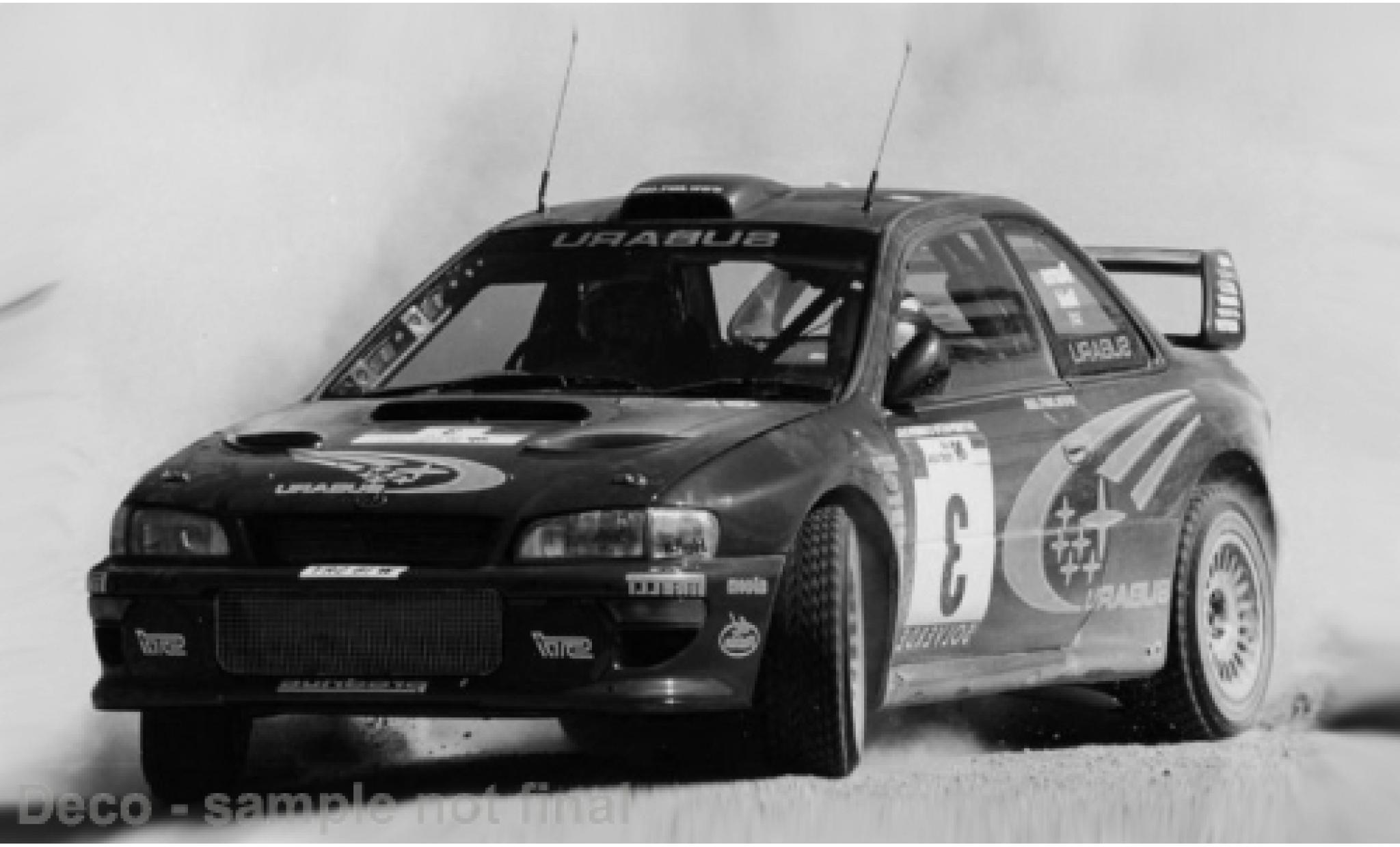 Subaru Impreza 1/18 Sun Star S6 WRC No.3 Rally WM Rally Portugal 2000 1:18 diecast model cars