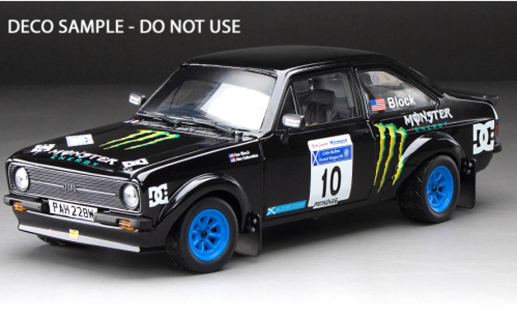 Ford Escort 1/18 Sun Star Mk II RS 1800 No.10 Monstre Colin McRae Forest Stages 2008 diecast model cars