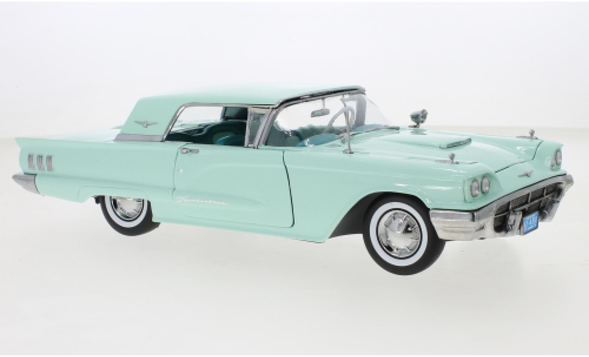 Ford Thunderbird 1/18 Sun Star HardTop Coupe green 1960 diecast model cars