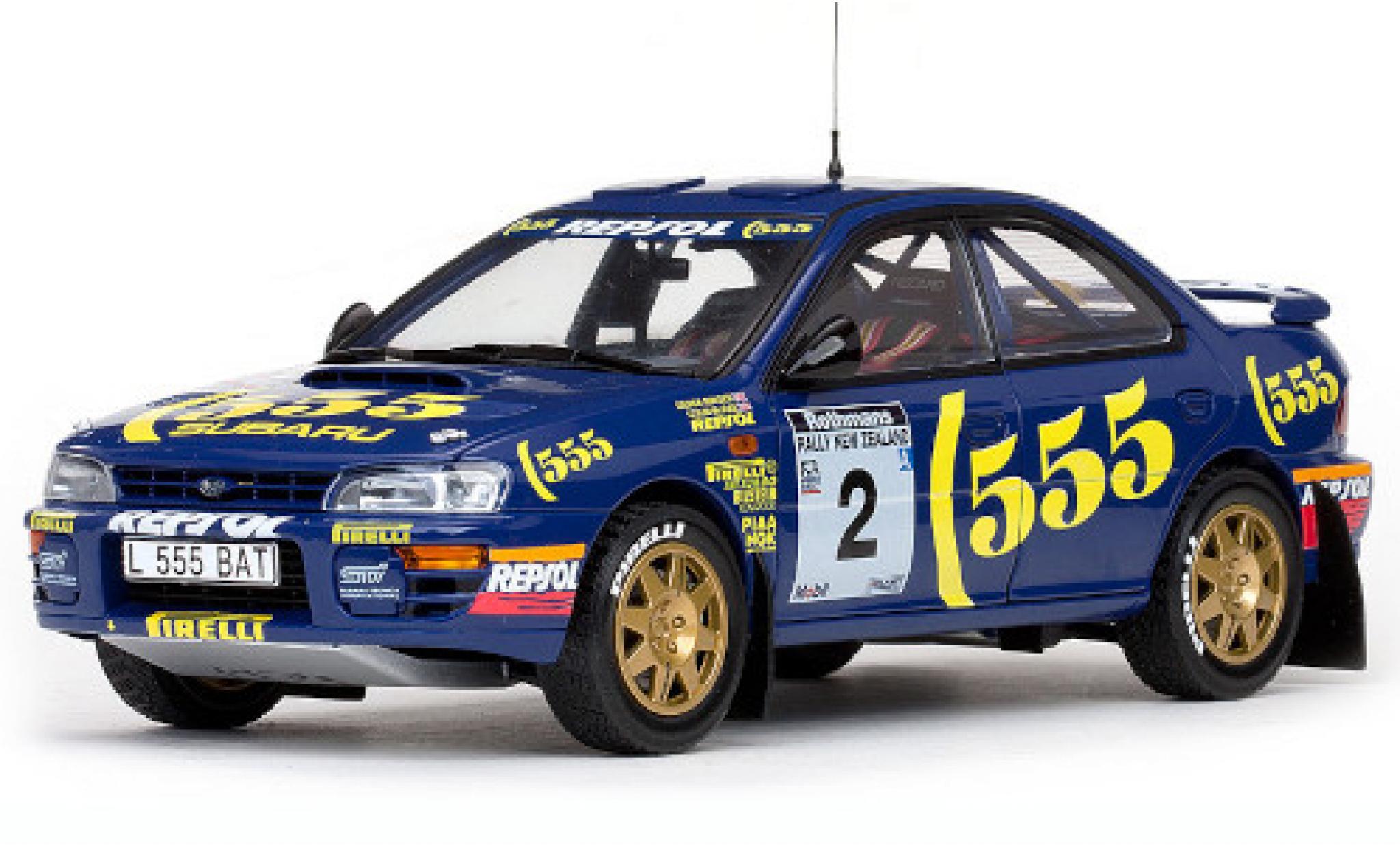 Subaru Impreza 1/18 Sun Star 555 No.2 Repsol Rally WM Rally Neuseeland 1994 diecast model cars