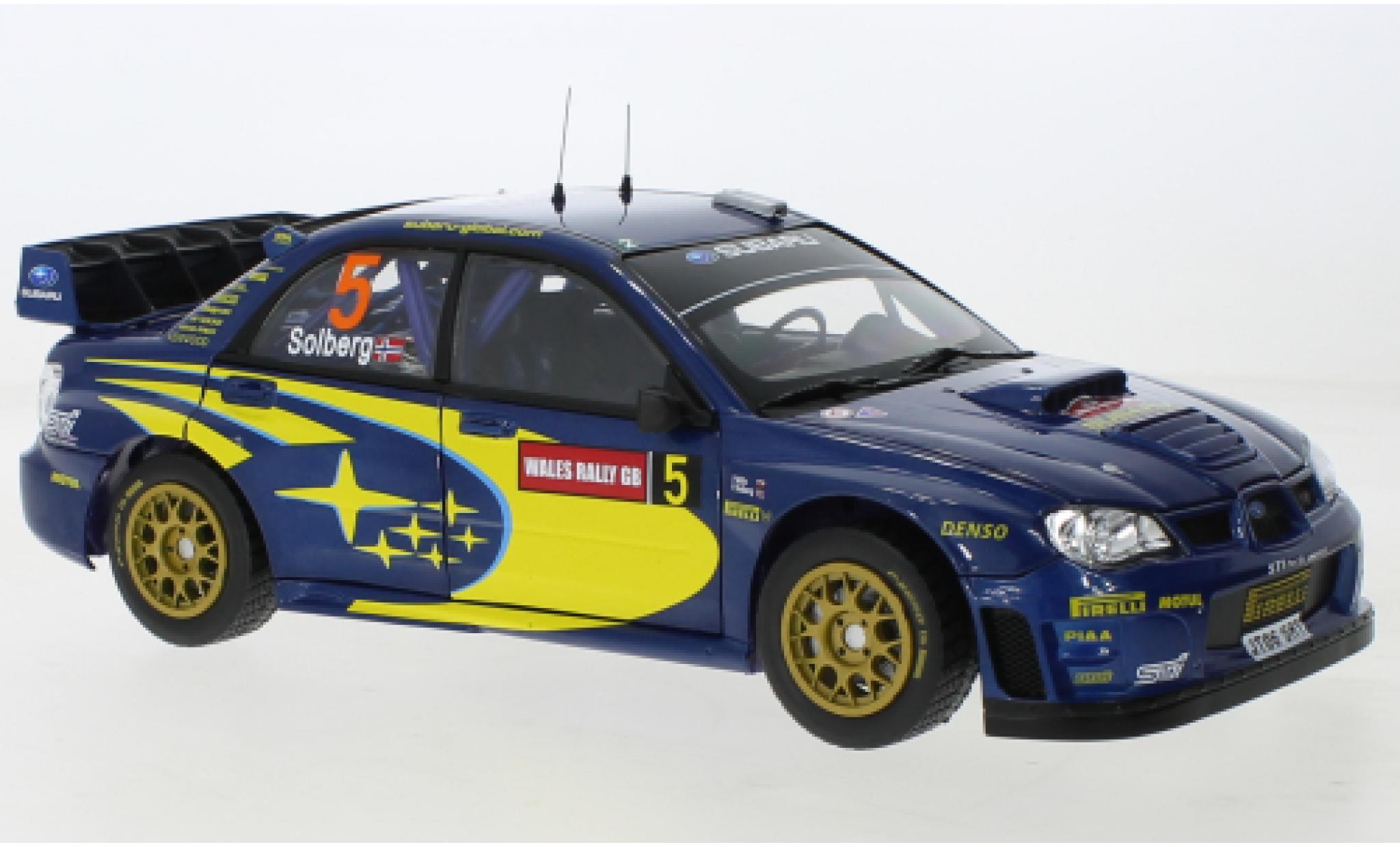 Subaru Impreza 1/18 Sun Star WRC06 No.5 Rally WM Rally Gro&szlig;britannien 2006 diecast model cars