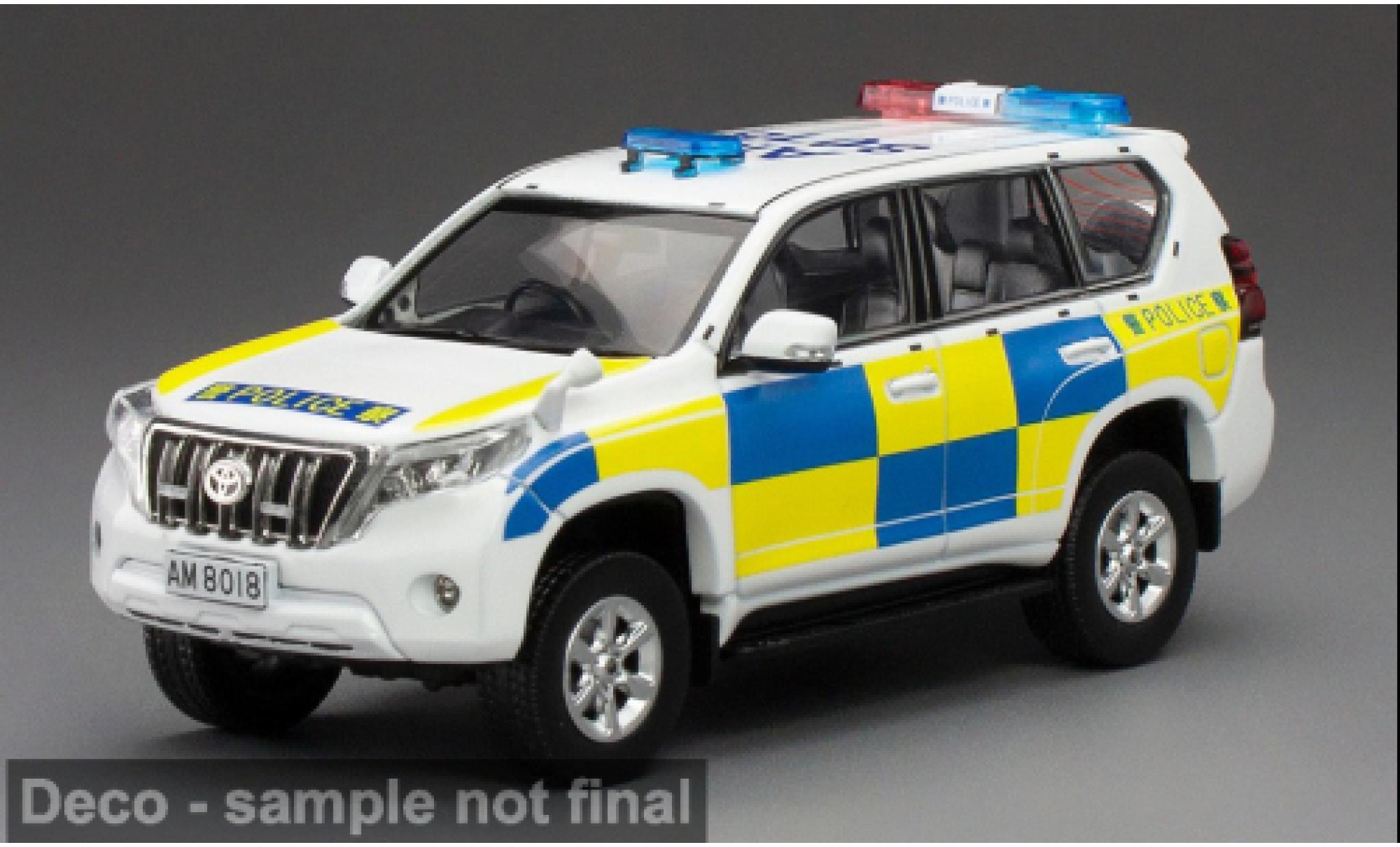 Toyota Land Cruiser 1/43 Sun Star Prado 2015 HK Traffic New Territories South Region 1:43 diecast model cars