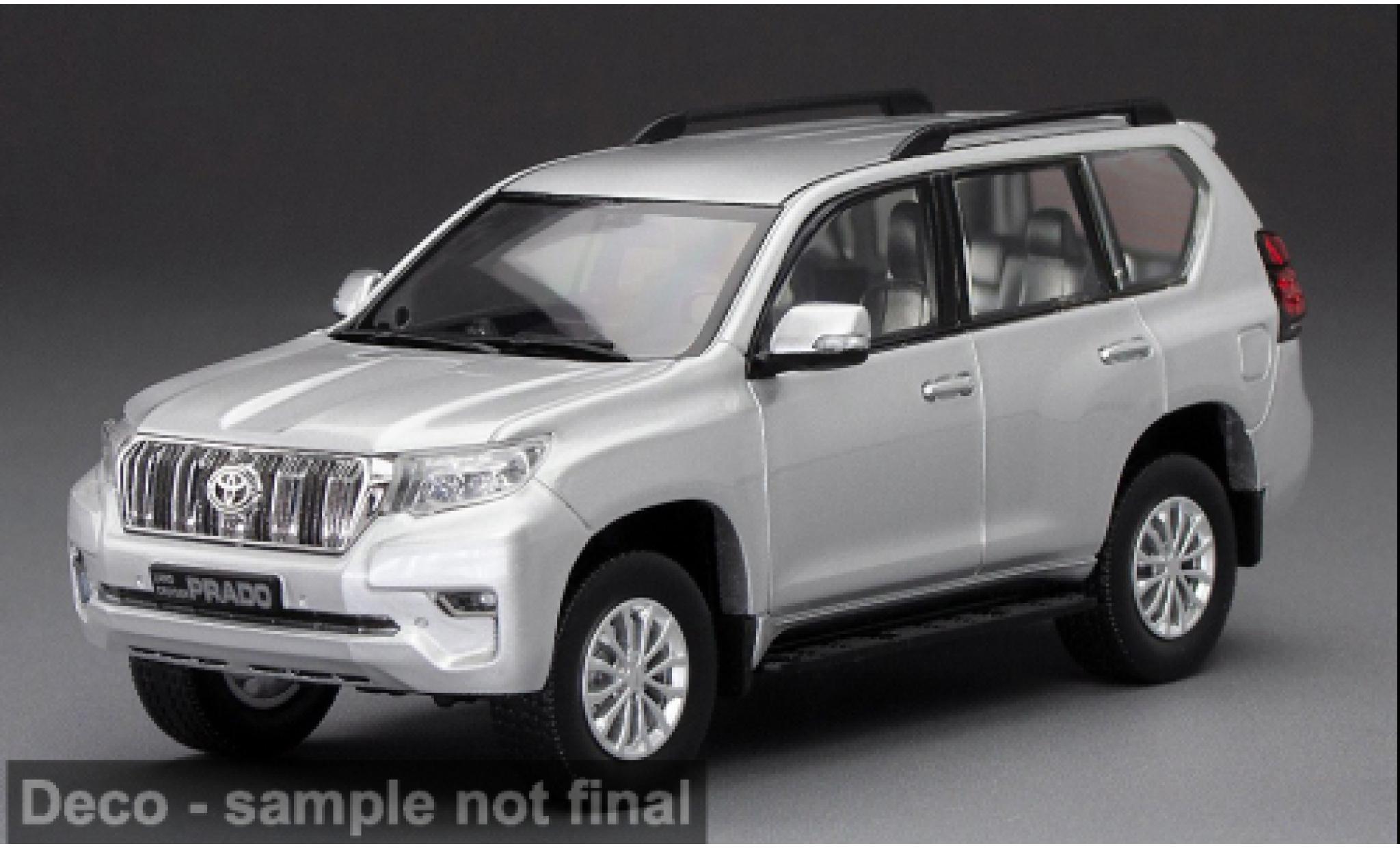 Toyota Land Cruiser 1/43 Sun Star Prado silver 2018 1:43 diecast model cars